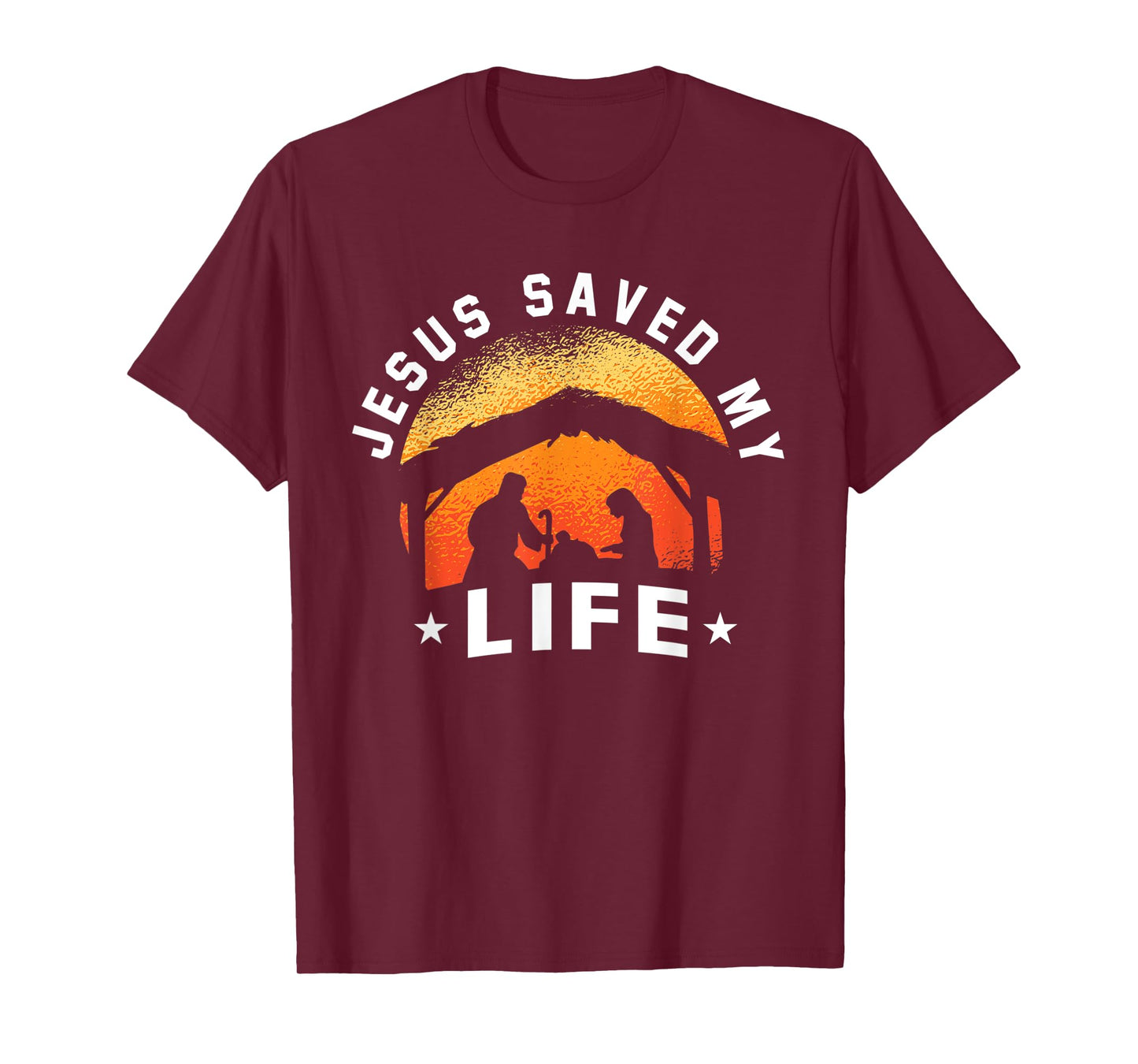 Jesus Christ Christianity Gifts Jesus Saved My Life T-Shirt