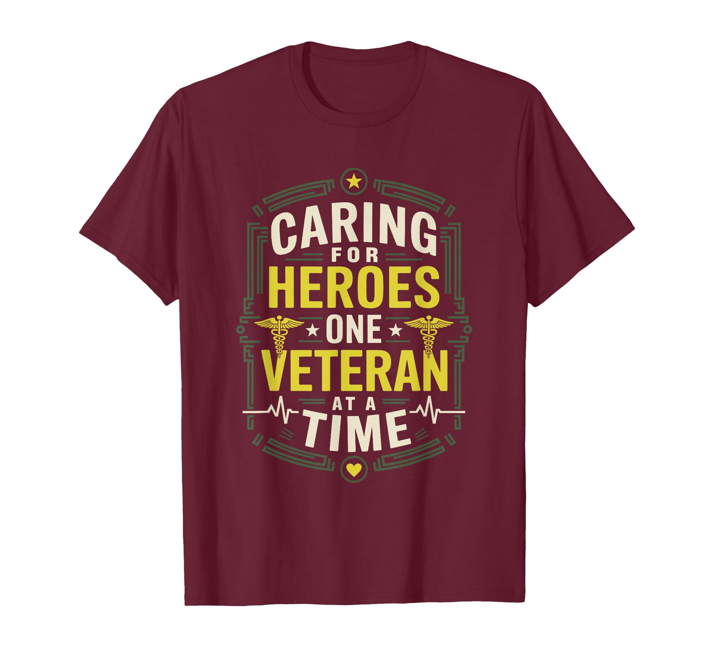 Veterans VA Nurse Quote for Military Corp Nursing T-Shirt