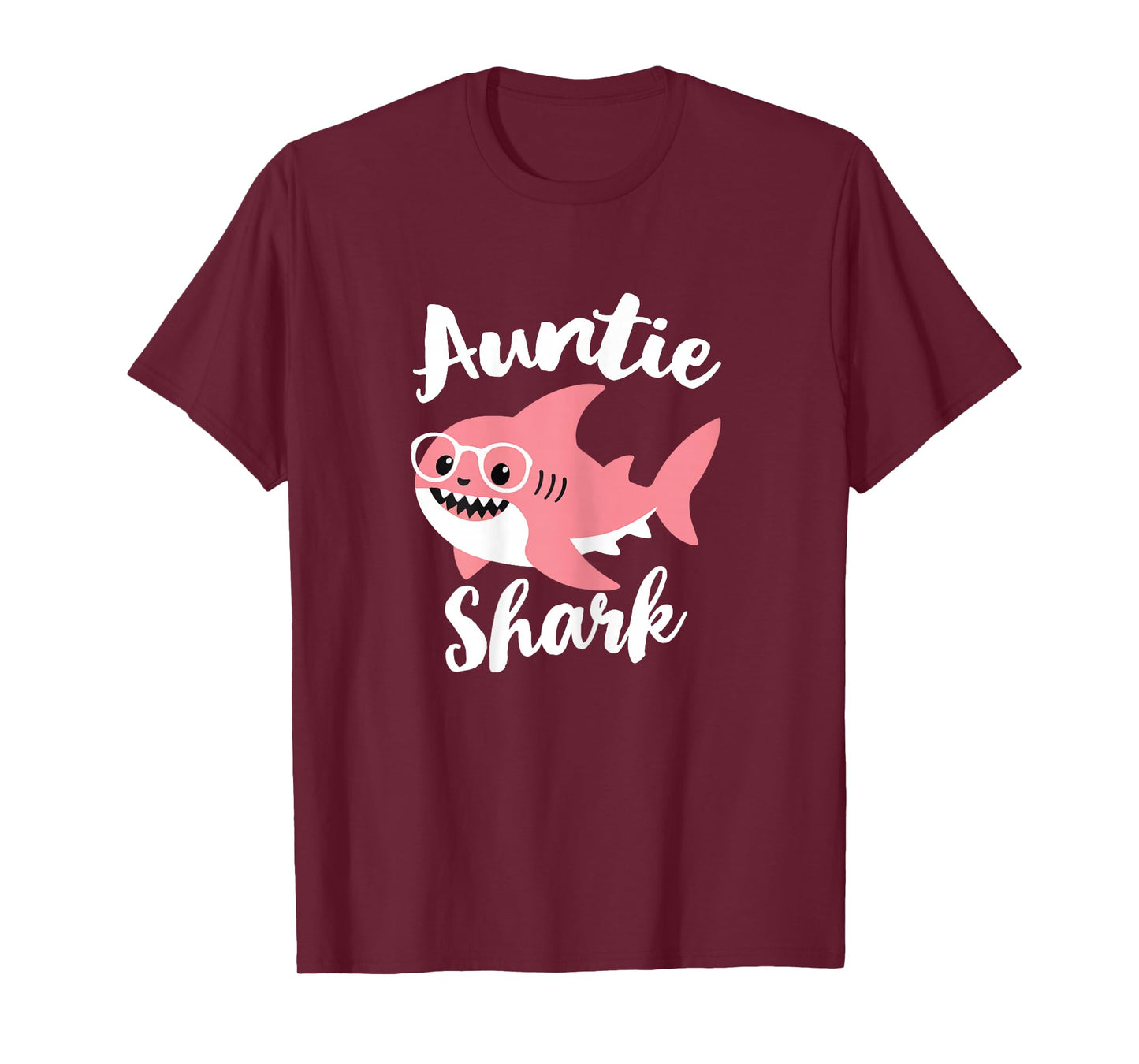 Auntie Shark Mother's Day Grandma Funny T-Shirt