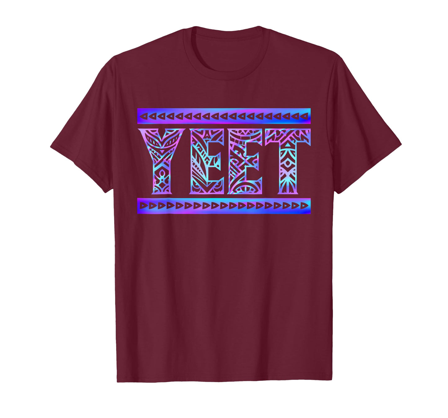 Yeet Tribal Art Funny Quote for Men Boys Kids Women Youth T-Shirt