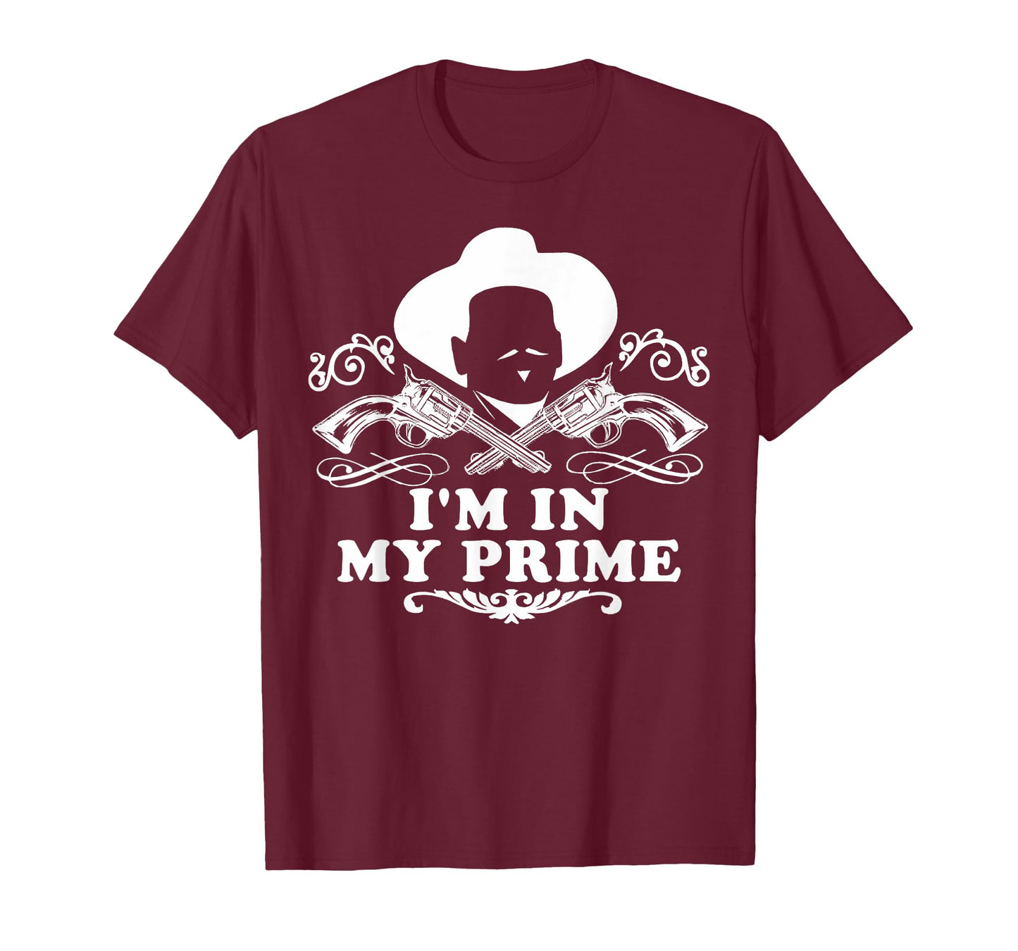 Doc Holliday Cowboy Prime Quote Western Mustache T-Shirt
