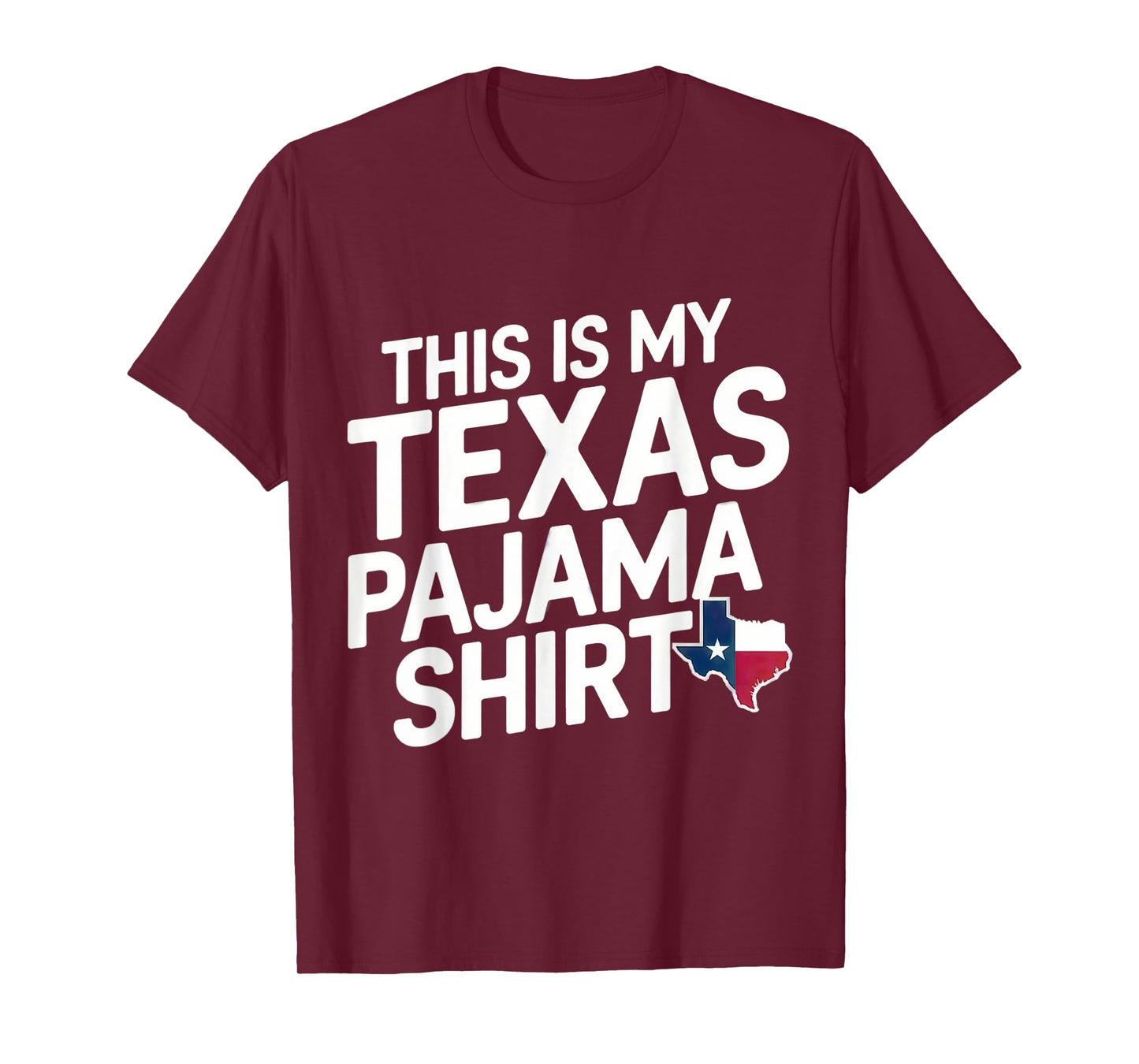 This is My Texas Pajama Shirt Lone Star State Shirt T-Shirt