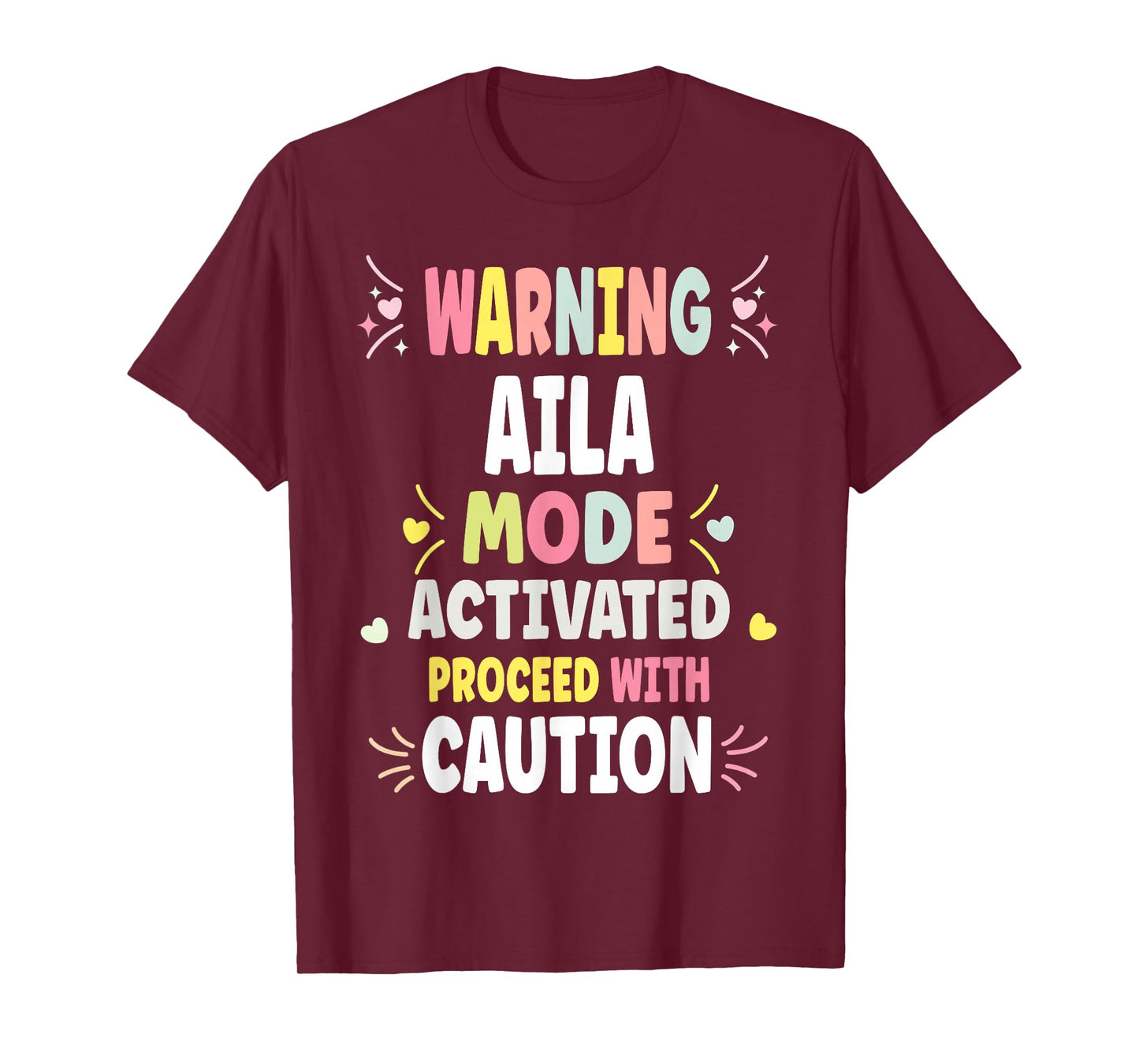 AILA Personalized Women's Gift Custom AILA T-Shirt