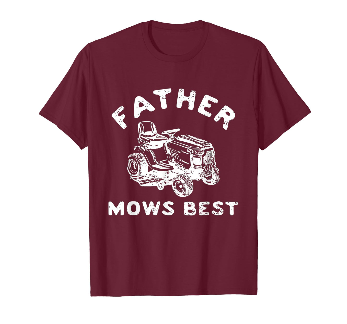 Father Mows Best Funny Father's Day Dad Jokes T-Shirt