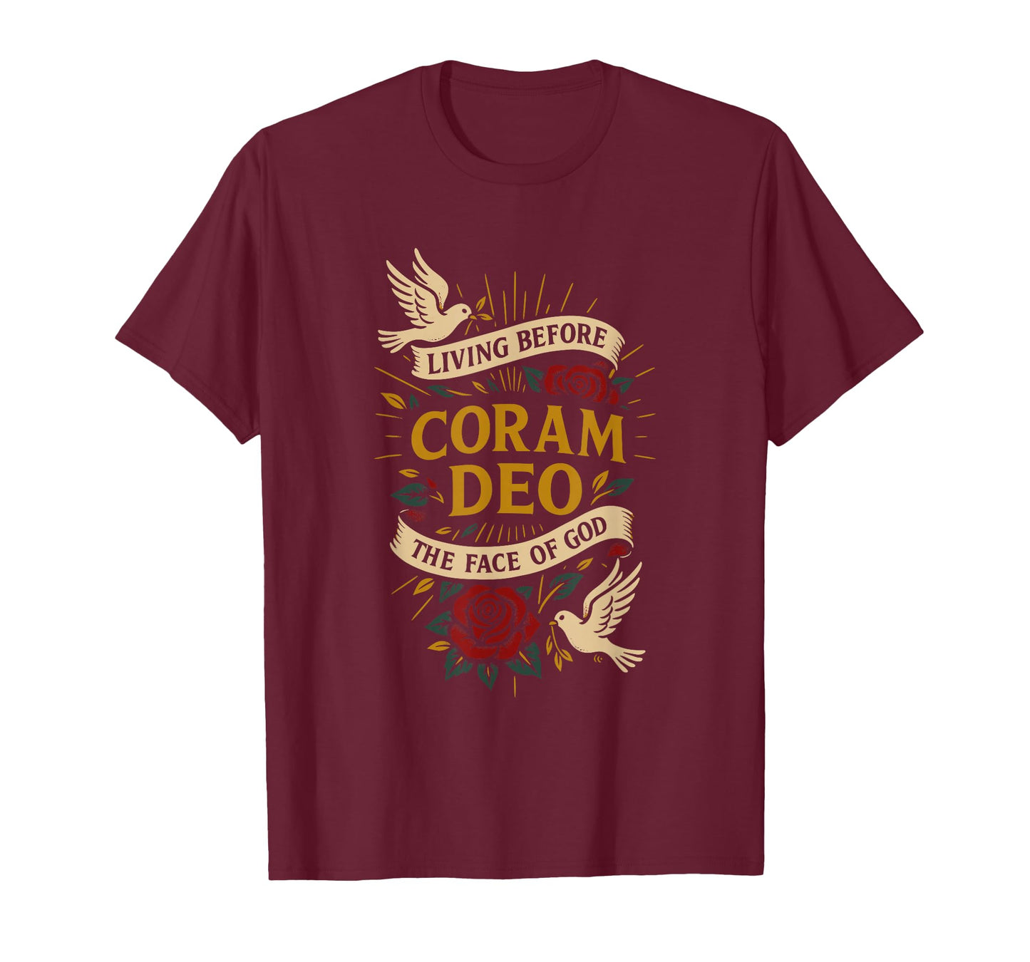 Coram DEO - Living Before The FACE of GOD T-Shirt