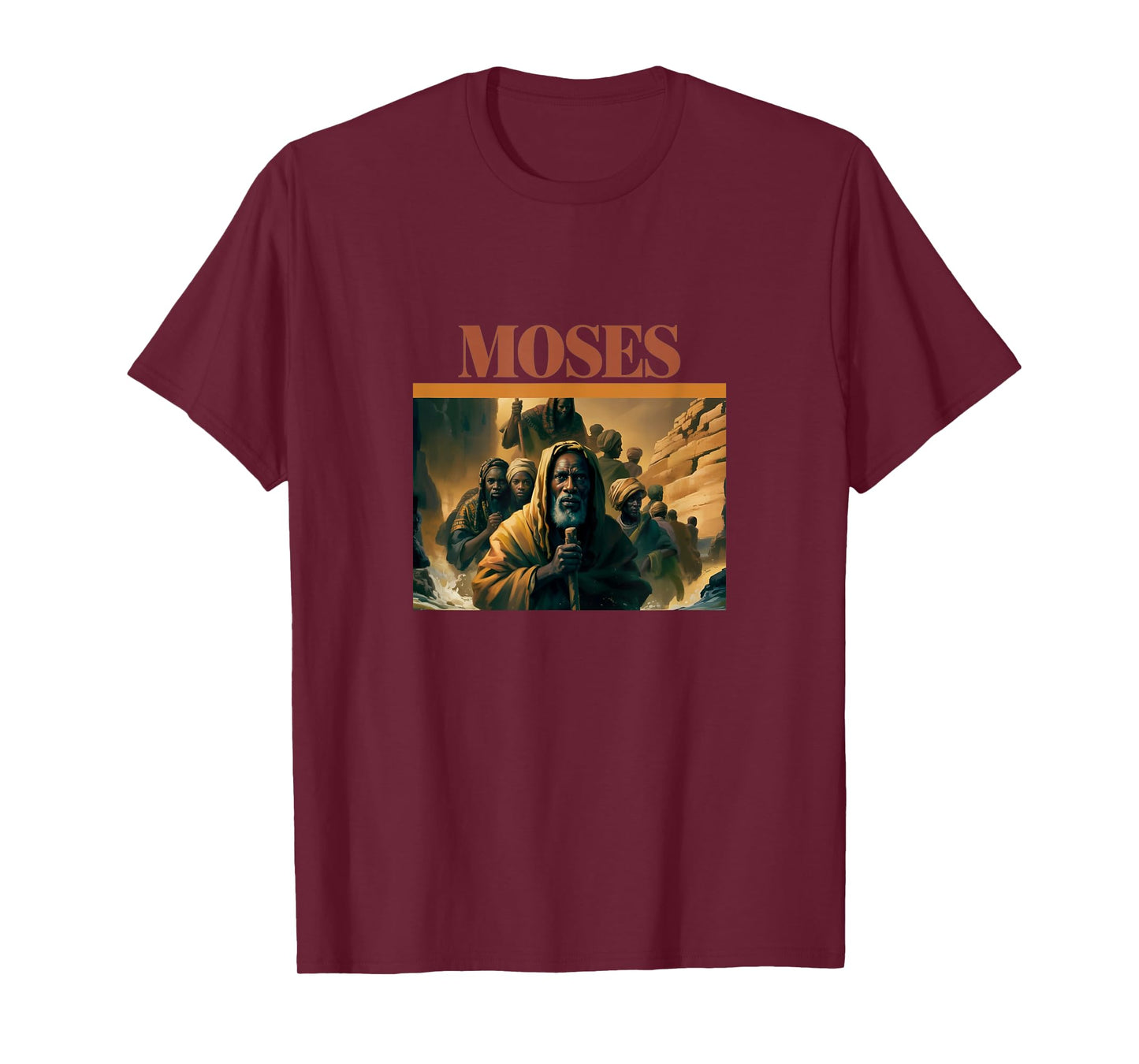 Moses - African American Hebrew Israelite Inspired Tee T-Shirt