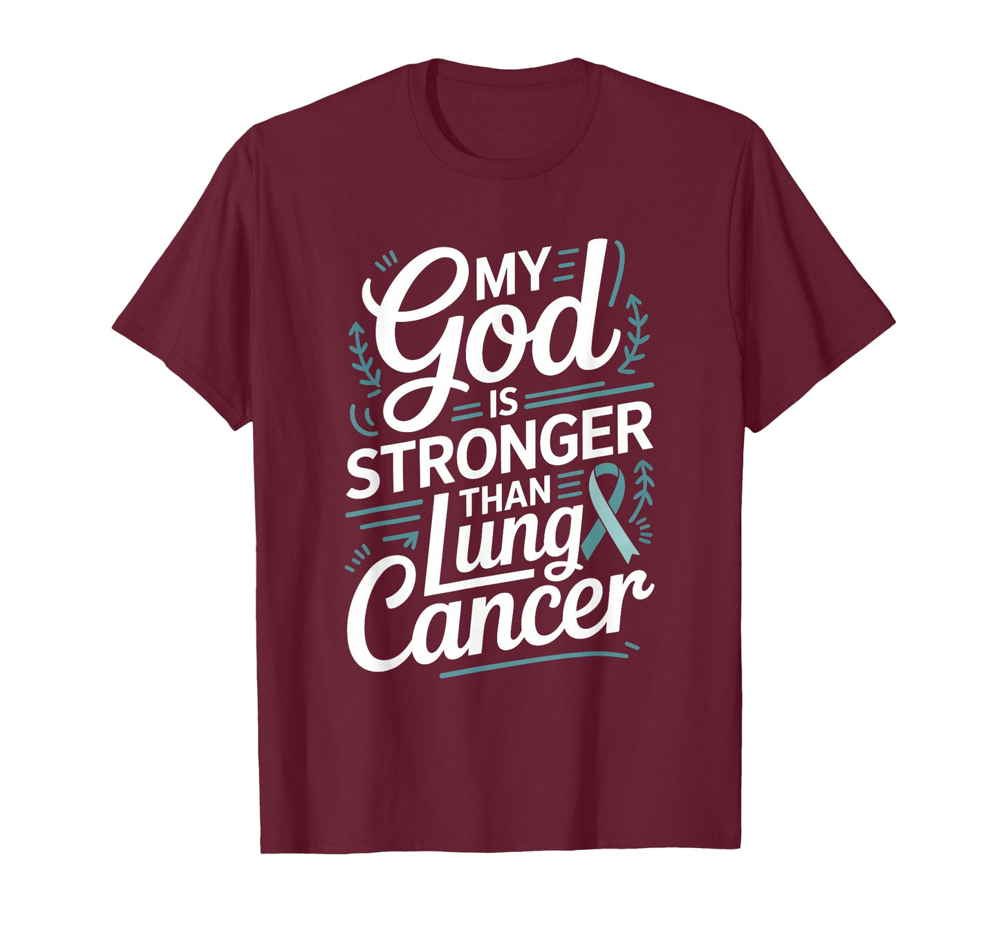Faith My God is Stronger Than Prostate Cancer Awareness T-Shirt