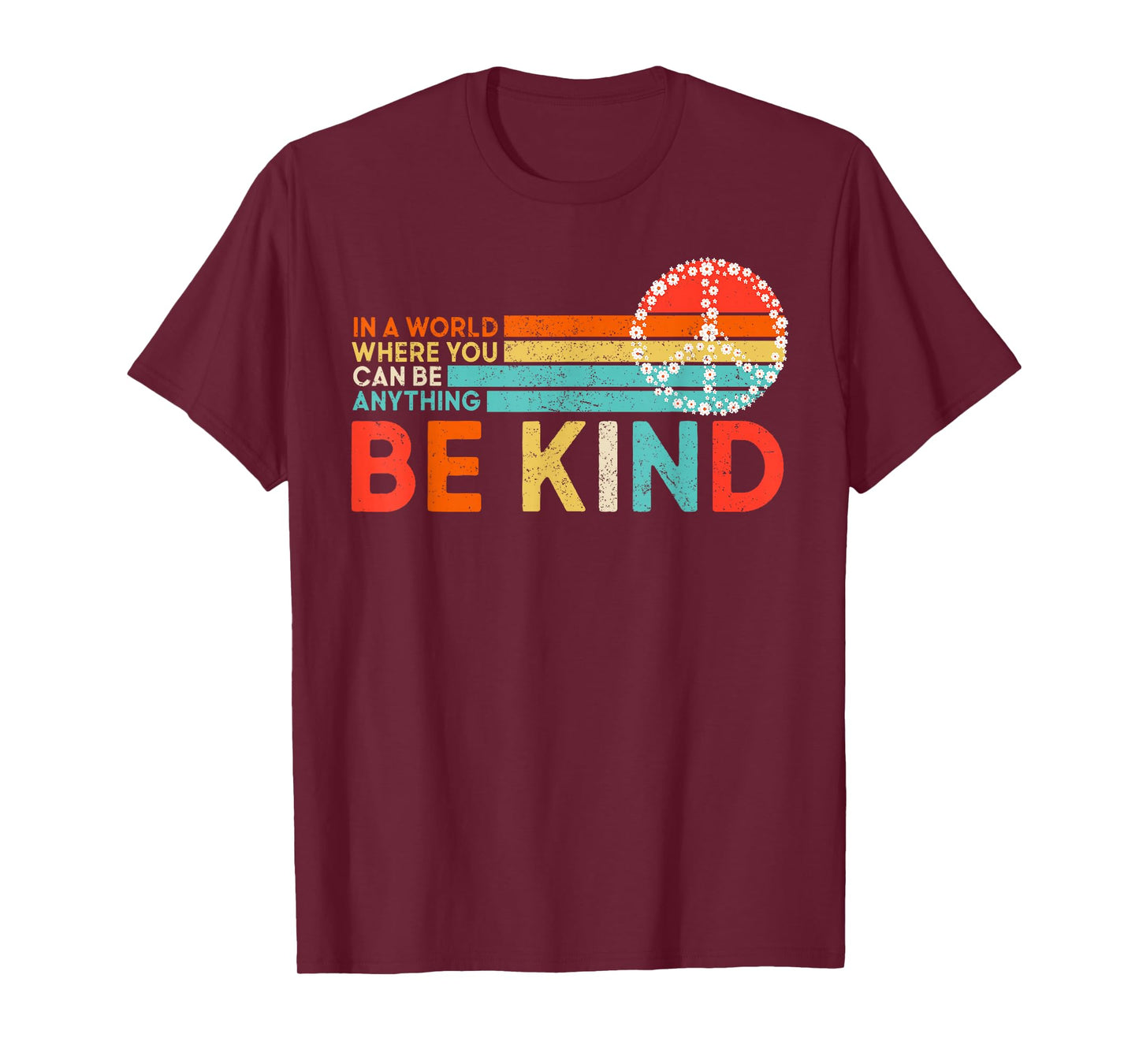 World Kindness Day Be Kind Hand Sign Peace Choose Kindness T-Shirt