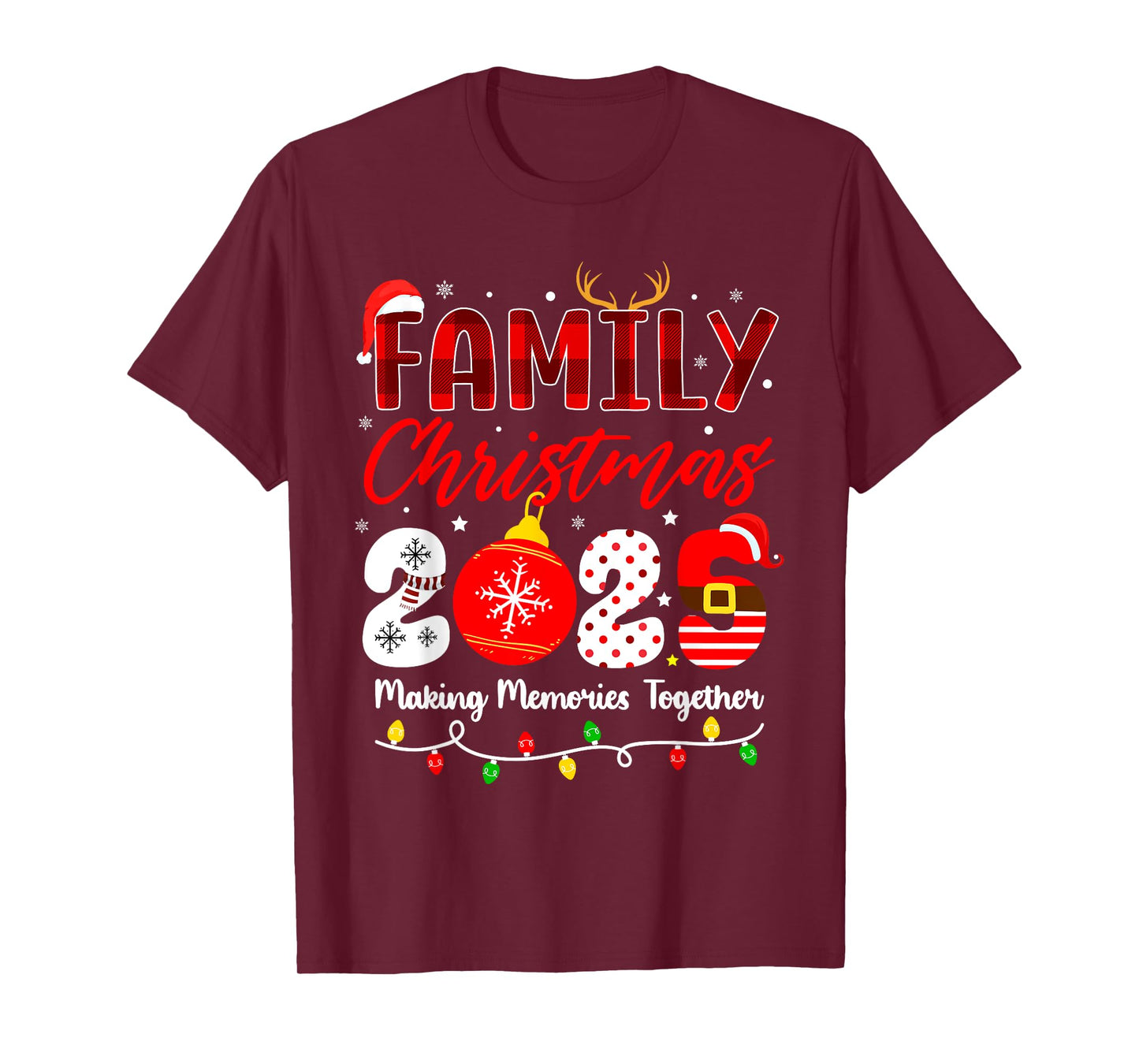 Family Christmas 2025 Matching Family Christmas Xmas T-Shirt