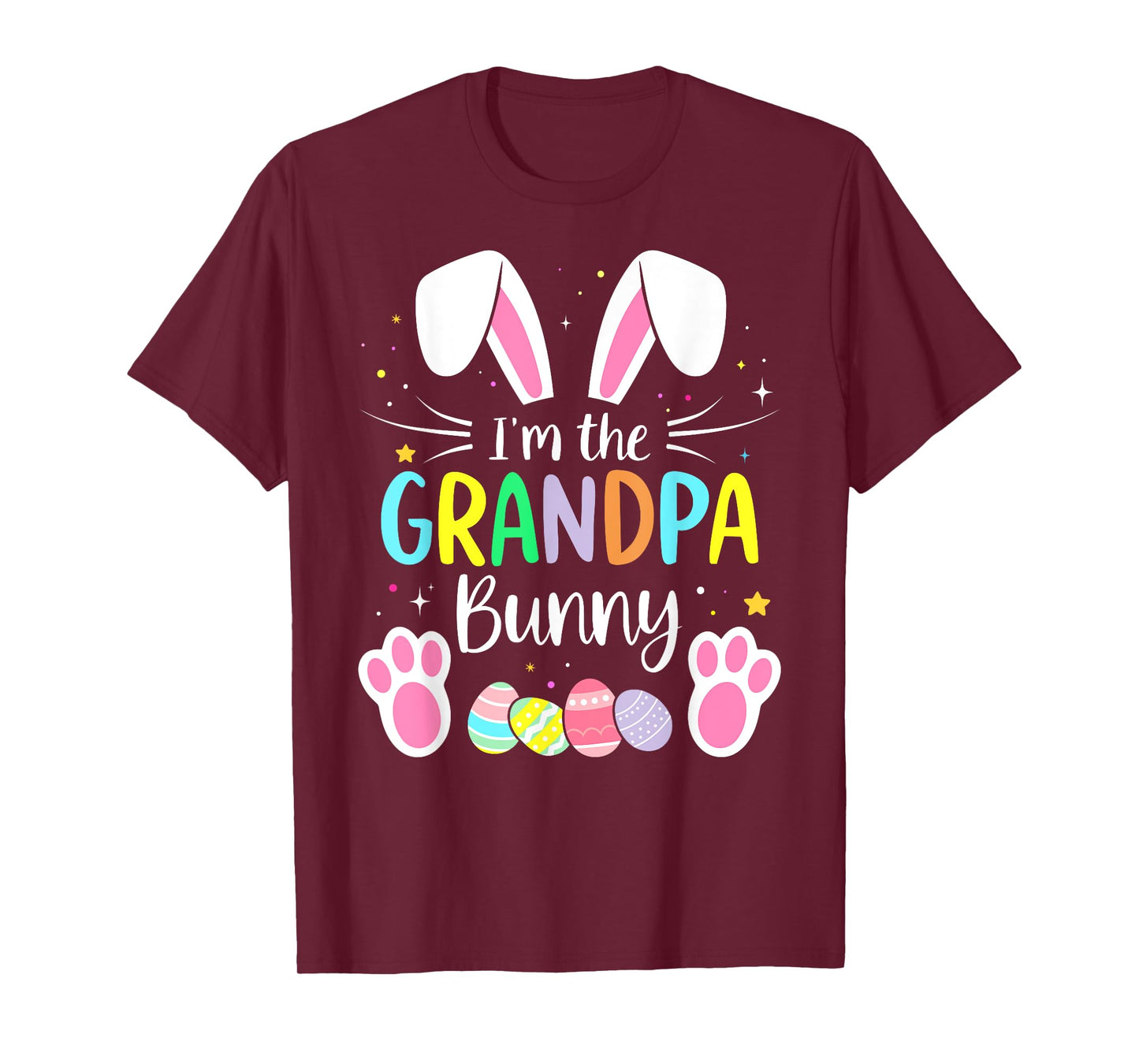 Im the grandpa bunny funny matching easter family T-Shirt