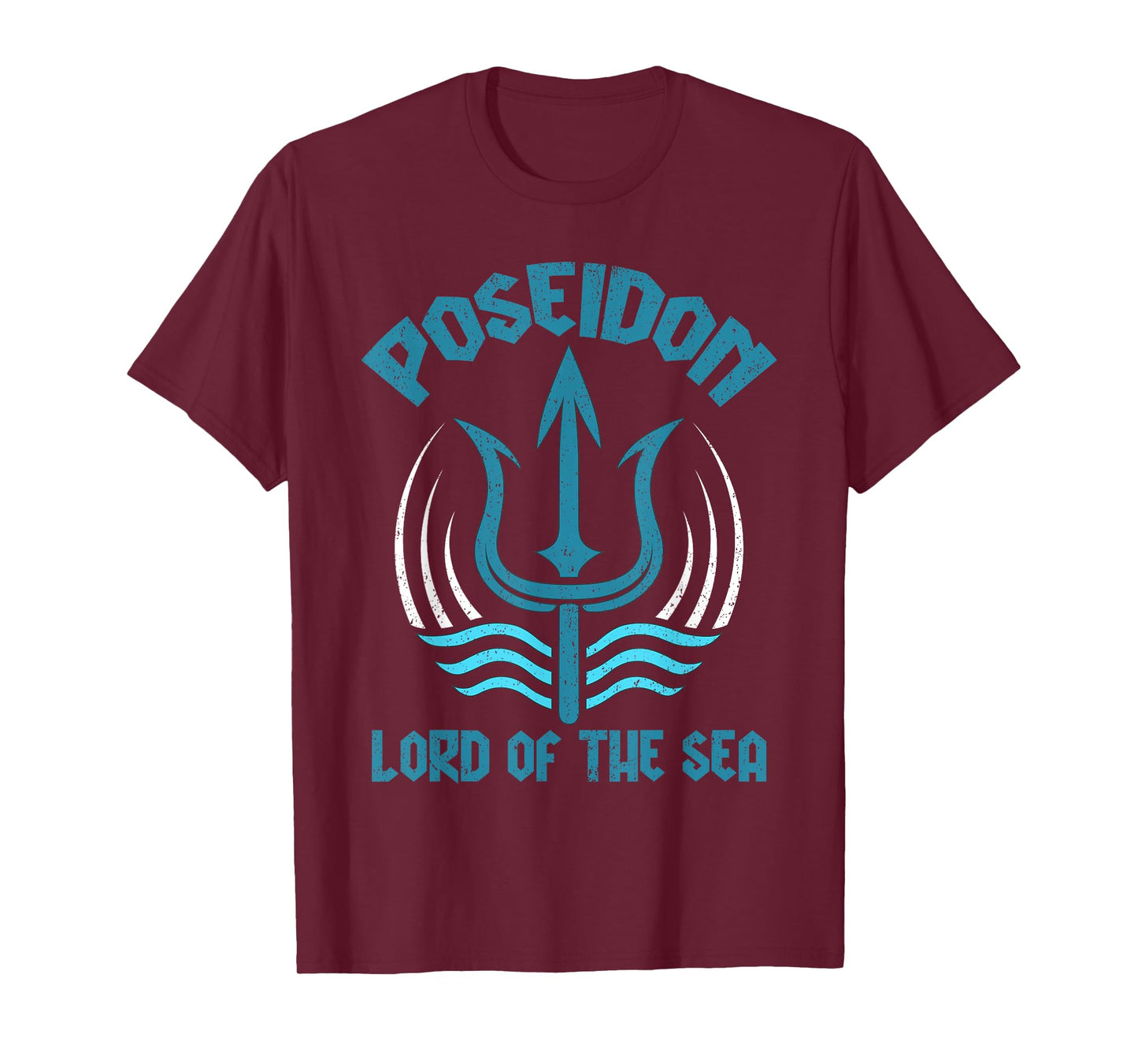 Poseidon Trident Shirt Lord of the Sea Greek God Symbol T-Shirt