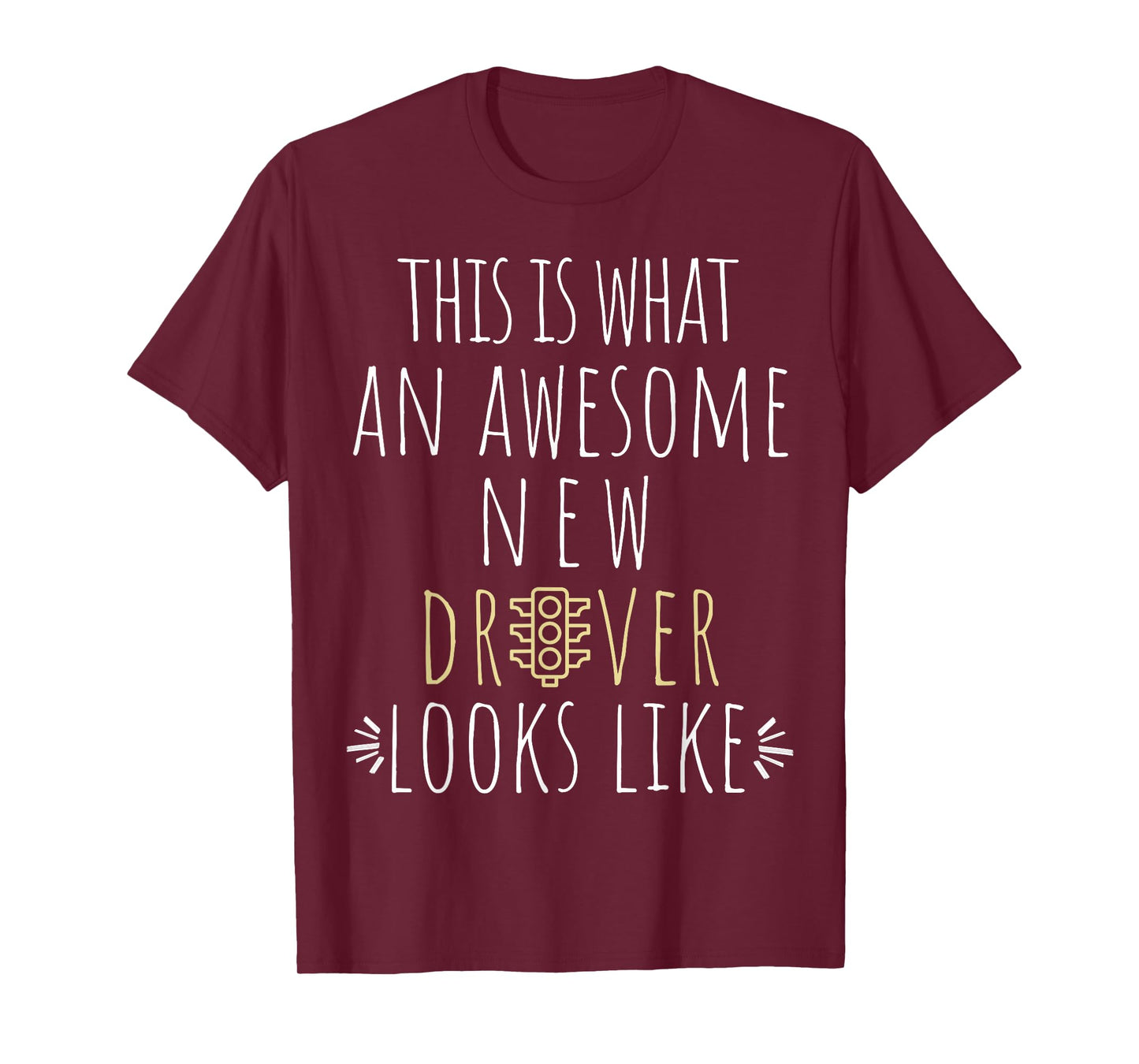 New Drivers License Passed Road Test Funny Quote Driving T-Shirt