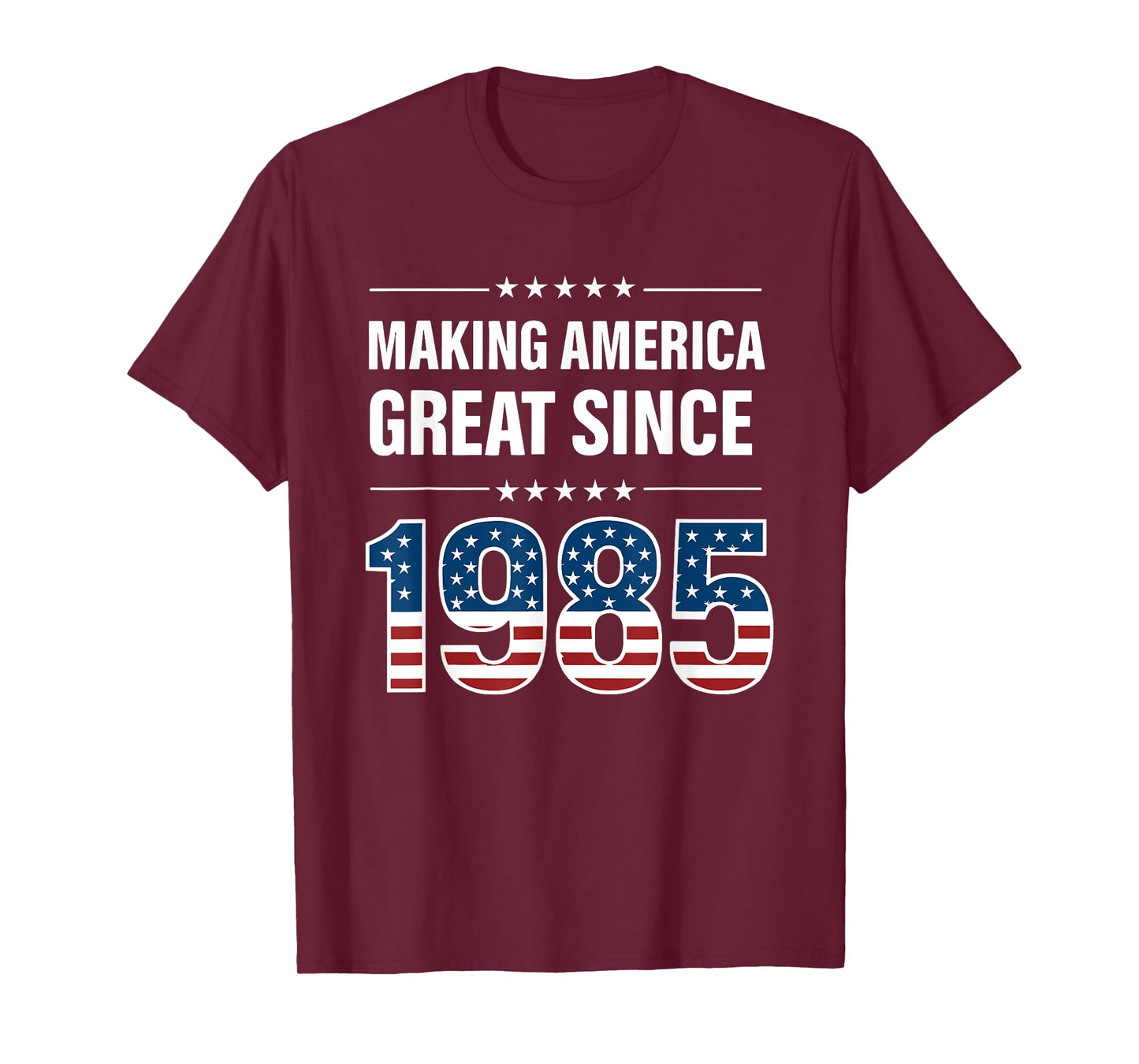 USA American Flag Funny 1985 40th Years Old 1985 Birthday T-Shirt