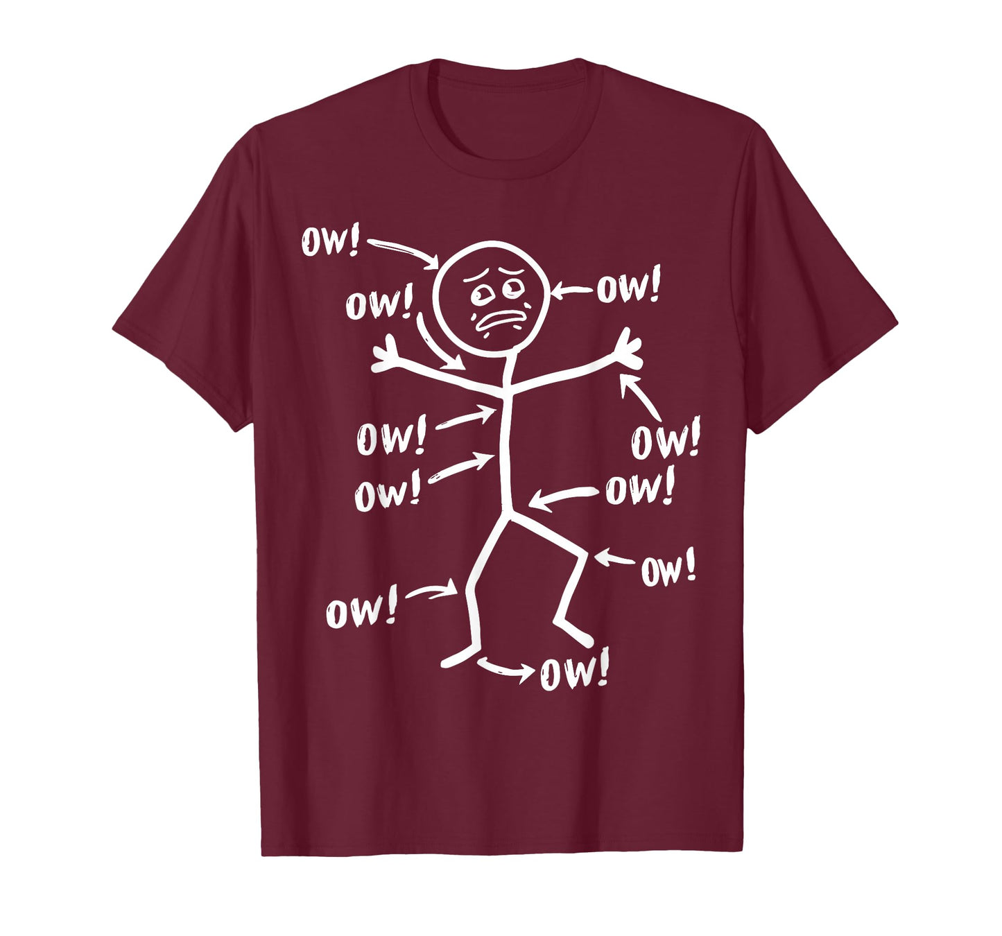 Ow Ow Ow Ow Ow Ow Ow Character T-Shirt