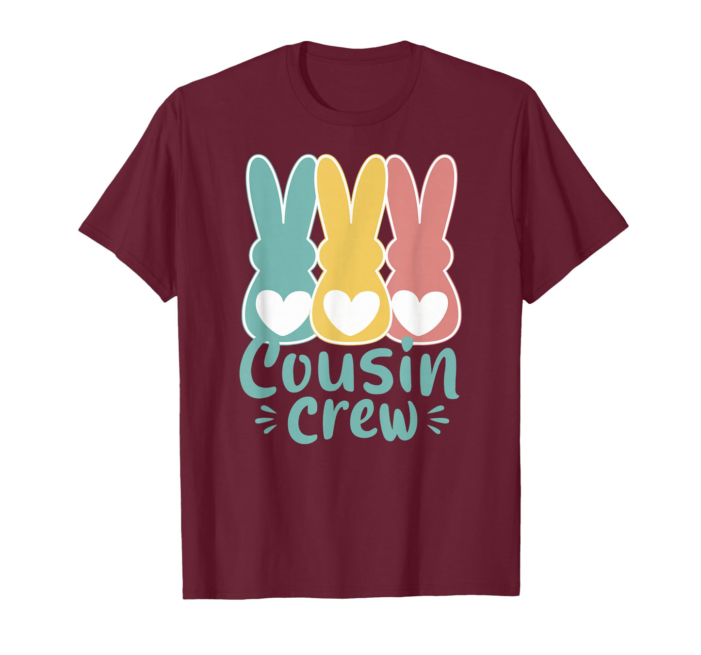 Easter Cousin Crew Squad Family Matching Bunnies Toddler Kid T-Shirt