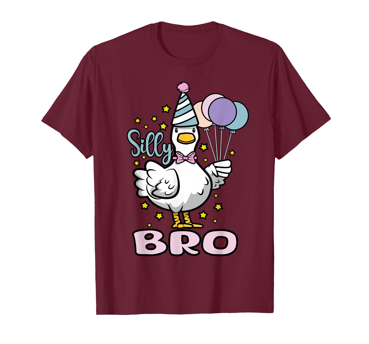 Silly Bro Goose Silliest Birthday Party Family Matching T-Shirt
