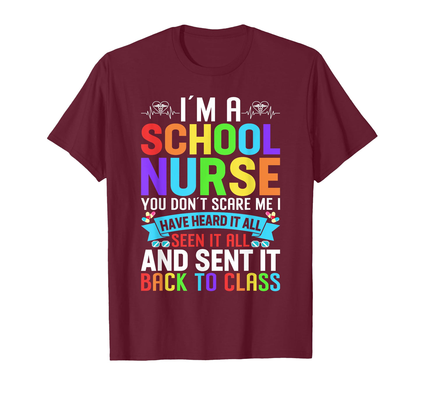 School Nurse Appreciation Nursing Elementary School Nurse T-Shirt