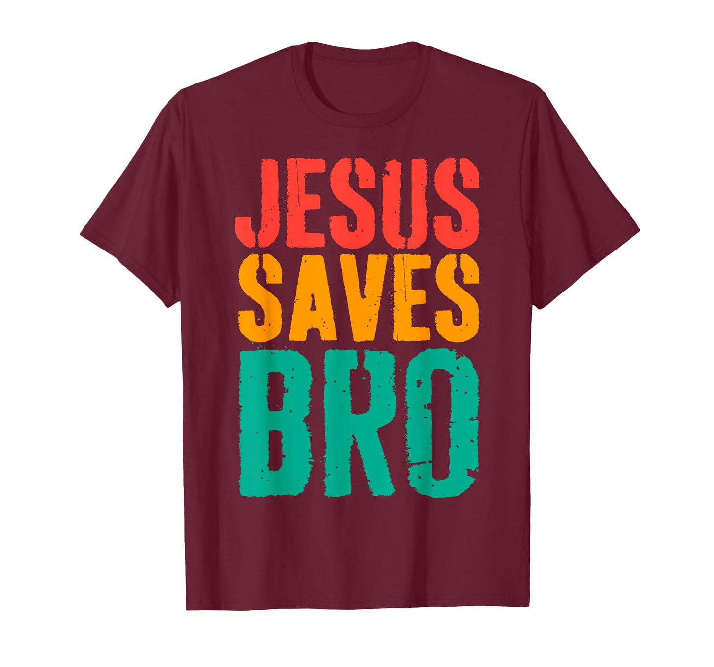 Vintage Jesus Saves Bro Christian Women Men Kids Girls Boys T-Shirt