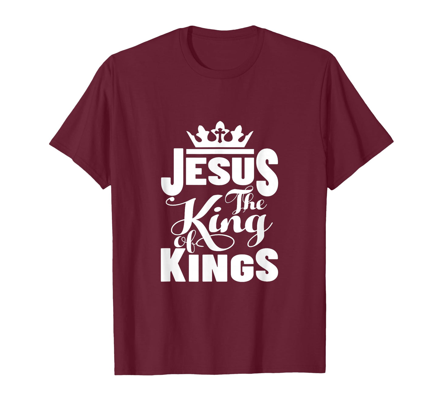 Jesus is My King – Bold Faith and Strength Design T-Shirt