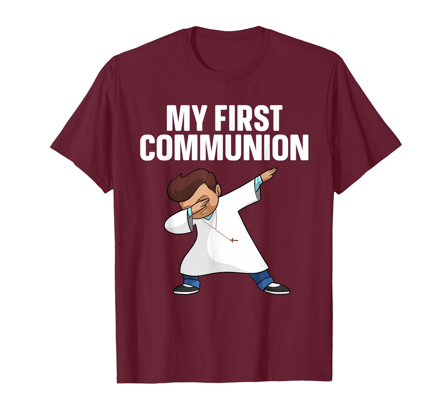 First Communion Art For Boys Girls Kids 1st Holy Communion T-Shirt