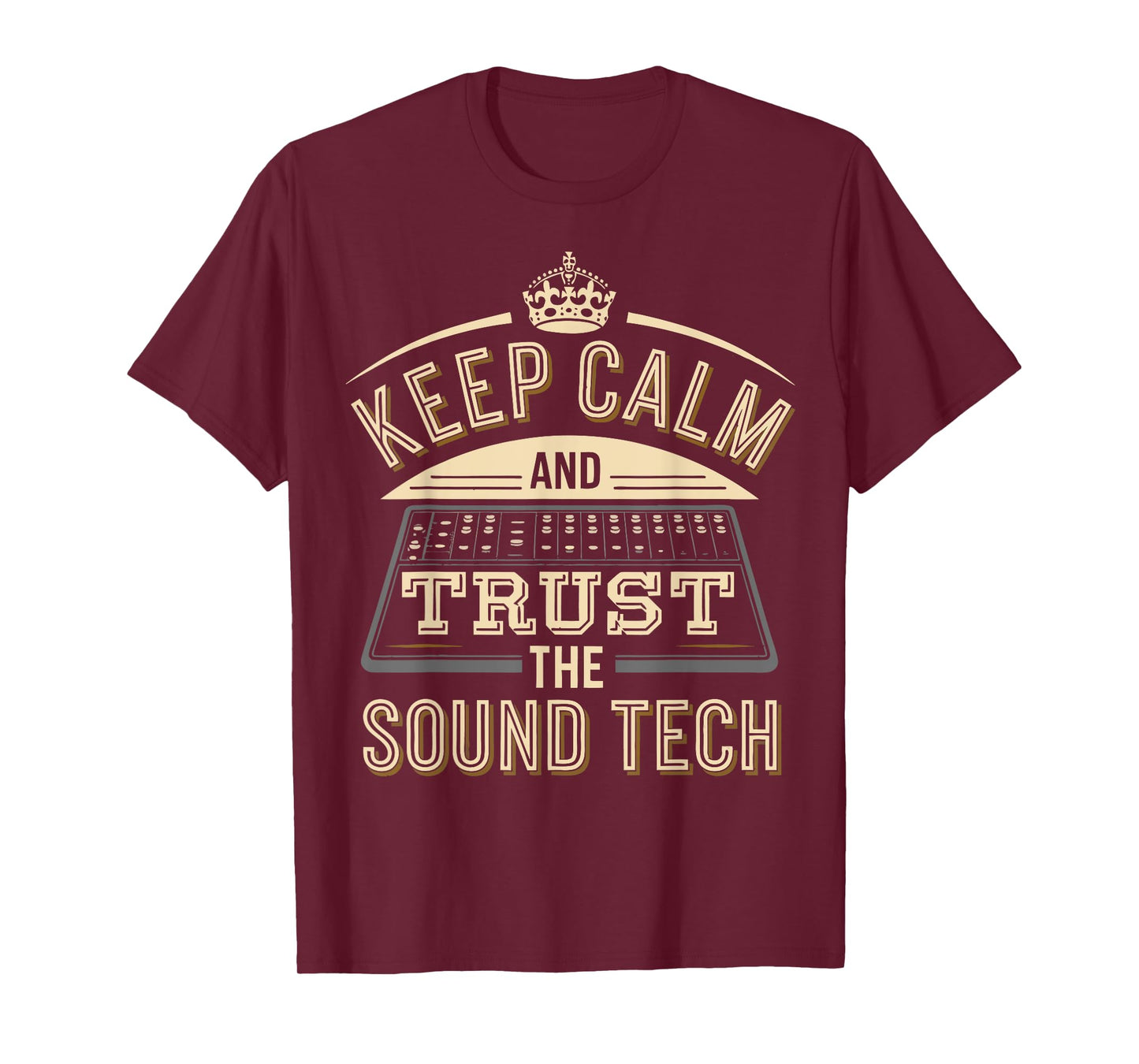 Church Sound Guy Audio Technician Trust The Sound Tech T-Shirt
