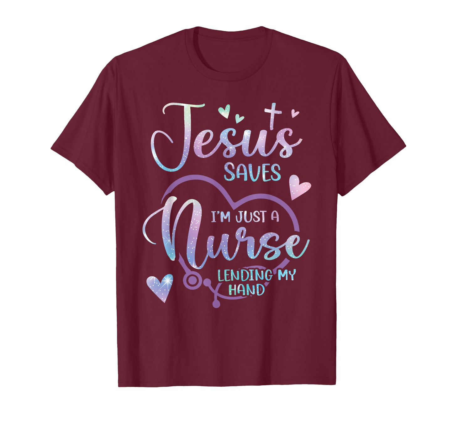 Christian Nurse Jesus T-Shirt