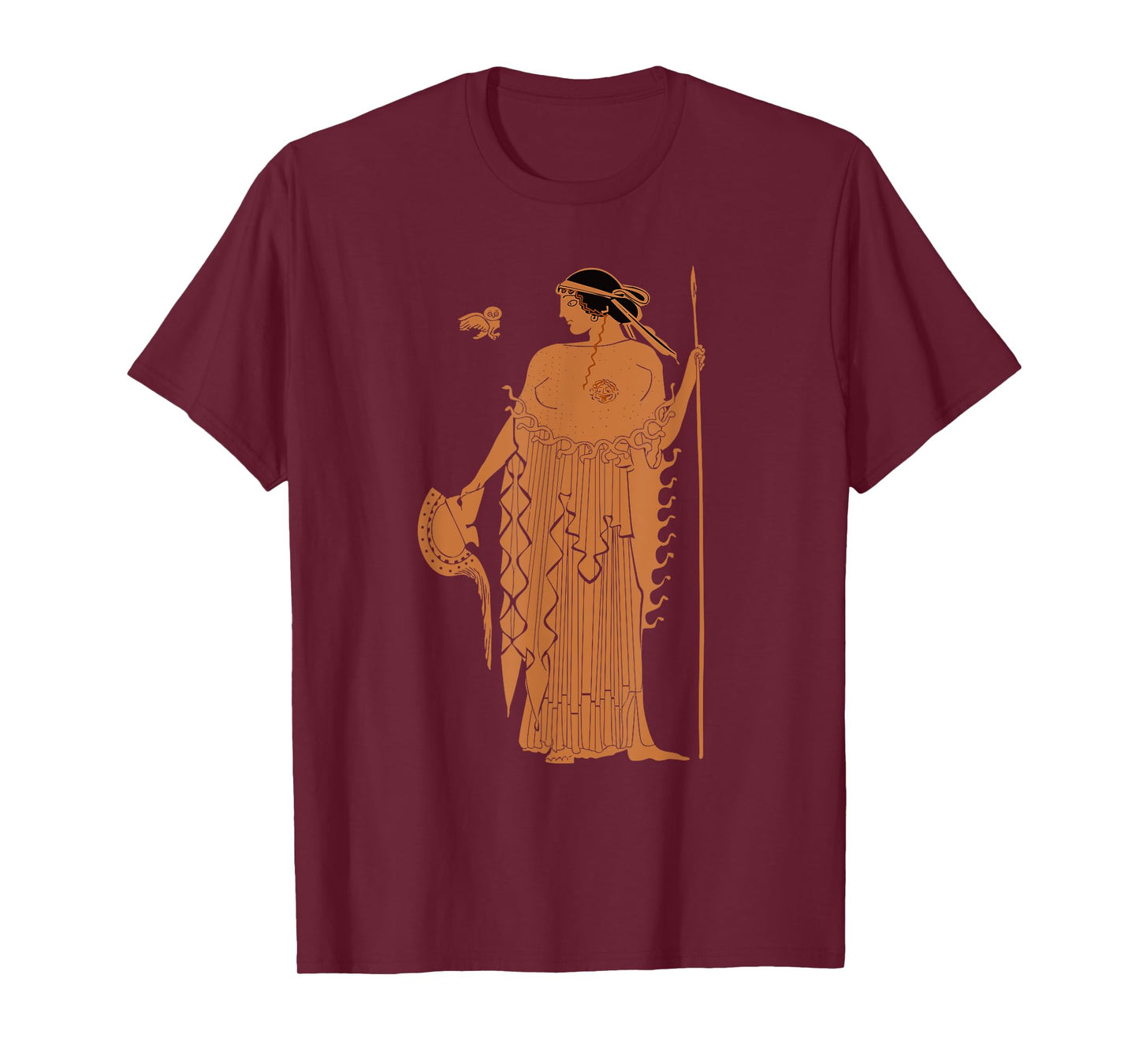 Greek Mythology Ancient Goddess Athena Olympian Deity T-Shirt