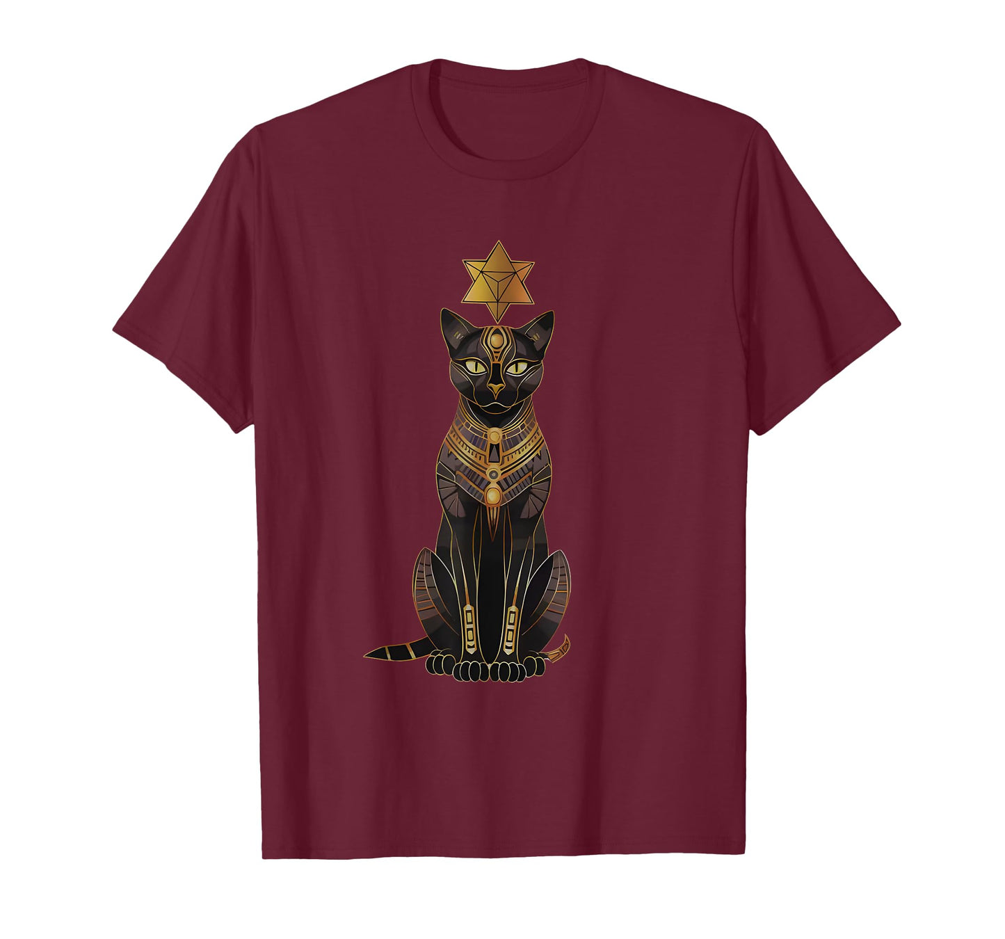 Bastet Ancient Egypt Cat God Hieroglyphic Egyptian History T-Shirt