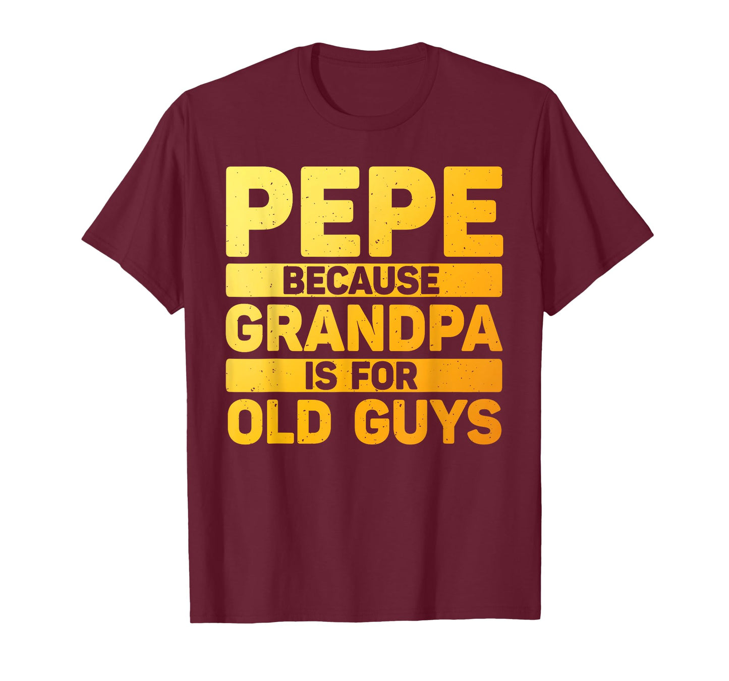 Pepe Design For Grandpa From Grandkids Father's Day Pepe T-Shirt