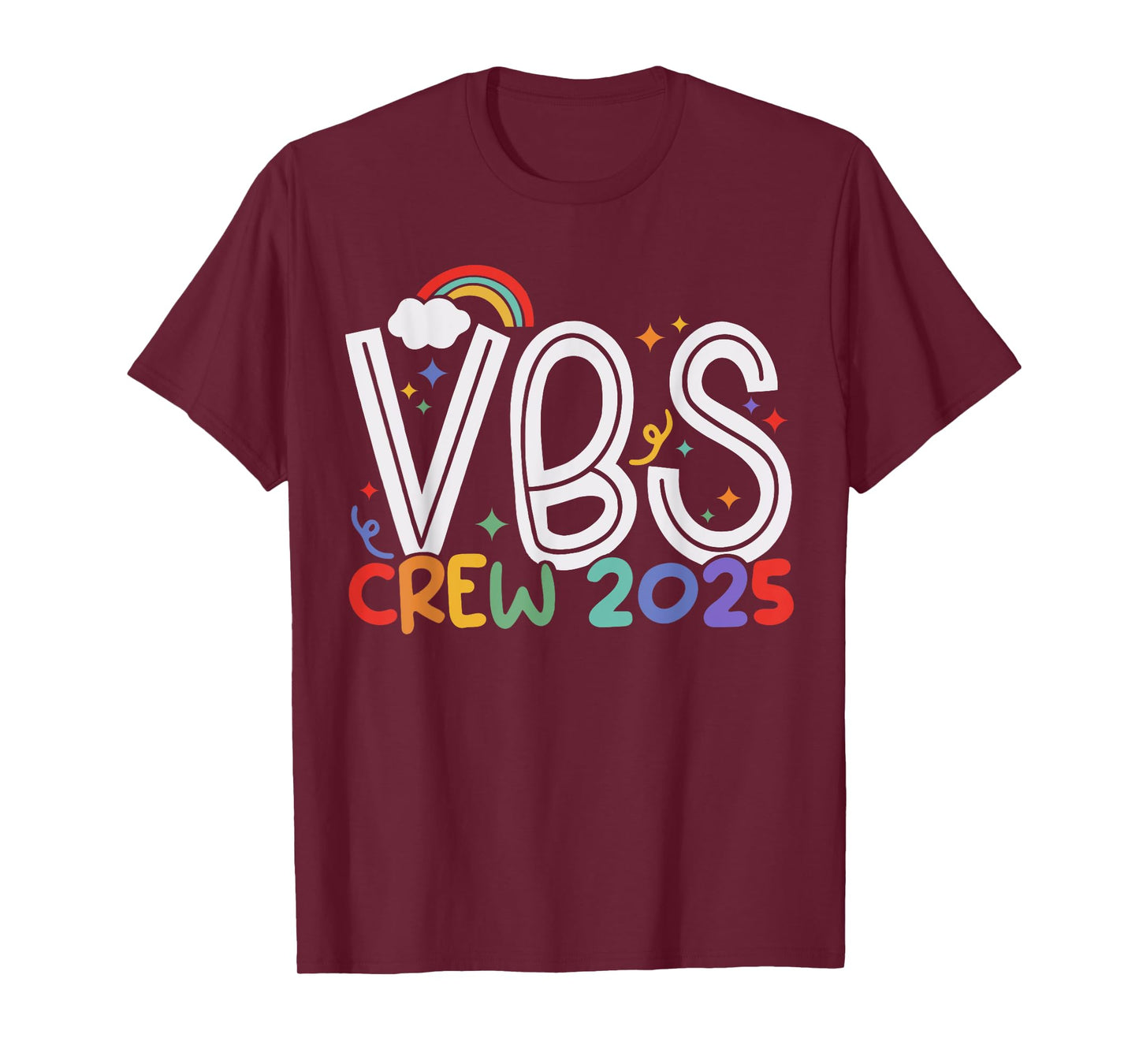 VBS 2025 VBS Crew Summer Camp Vacation Bible School T-Shirt