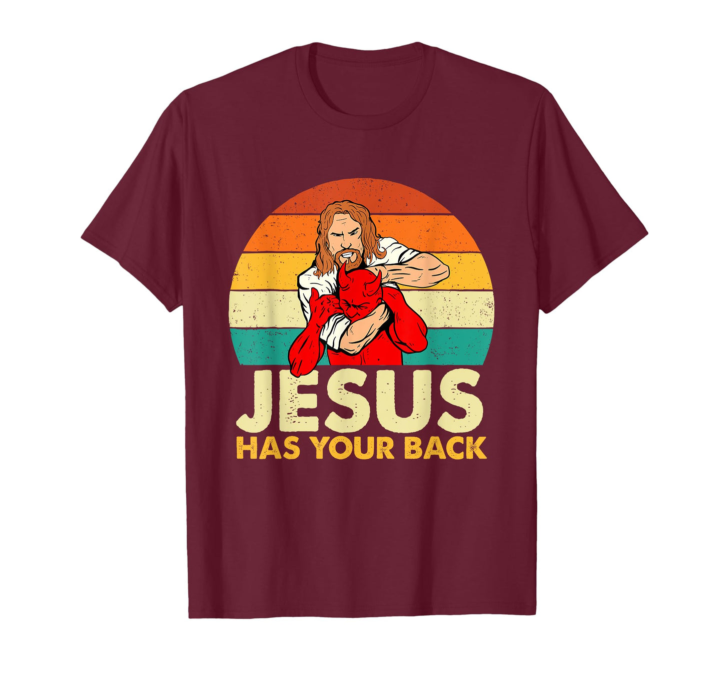 Jesus Has Your Back - Christian Believer Faith Religious T-Shirt