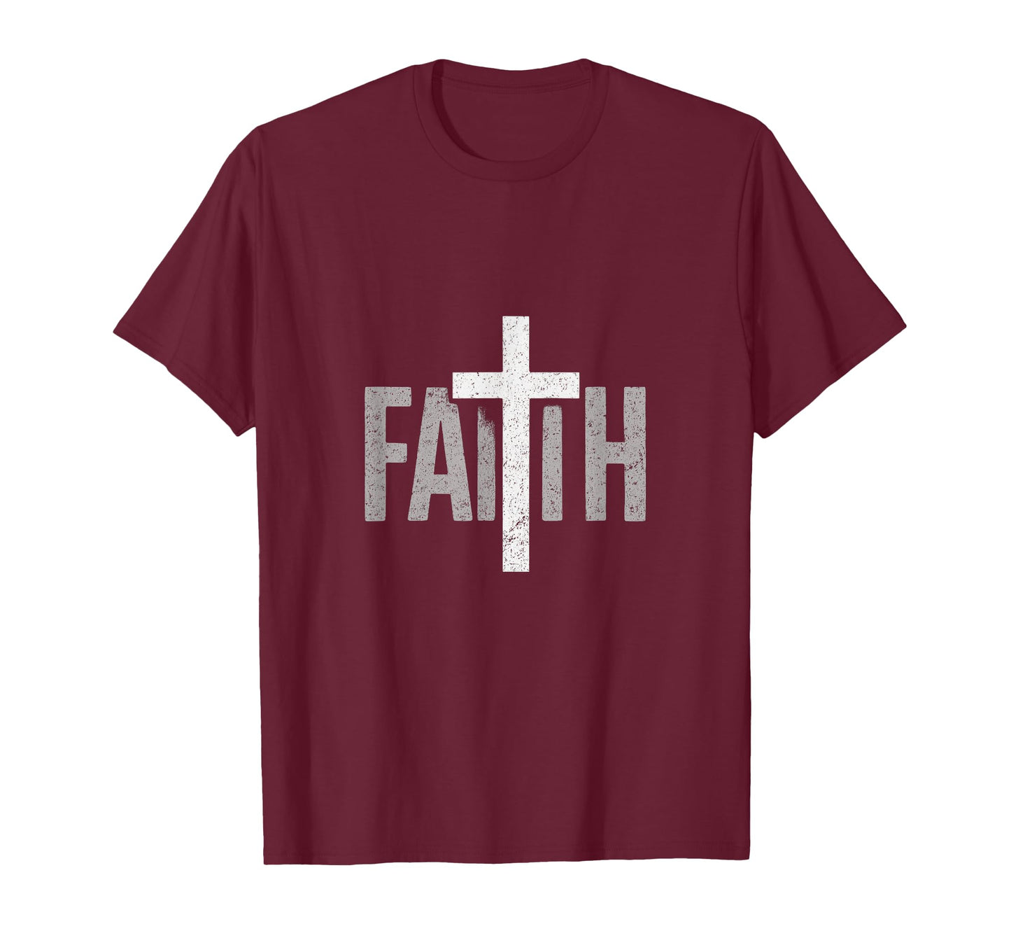 Faith - Funny Christian Religious Cross Humor T-Shirt