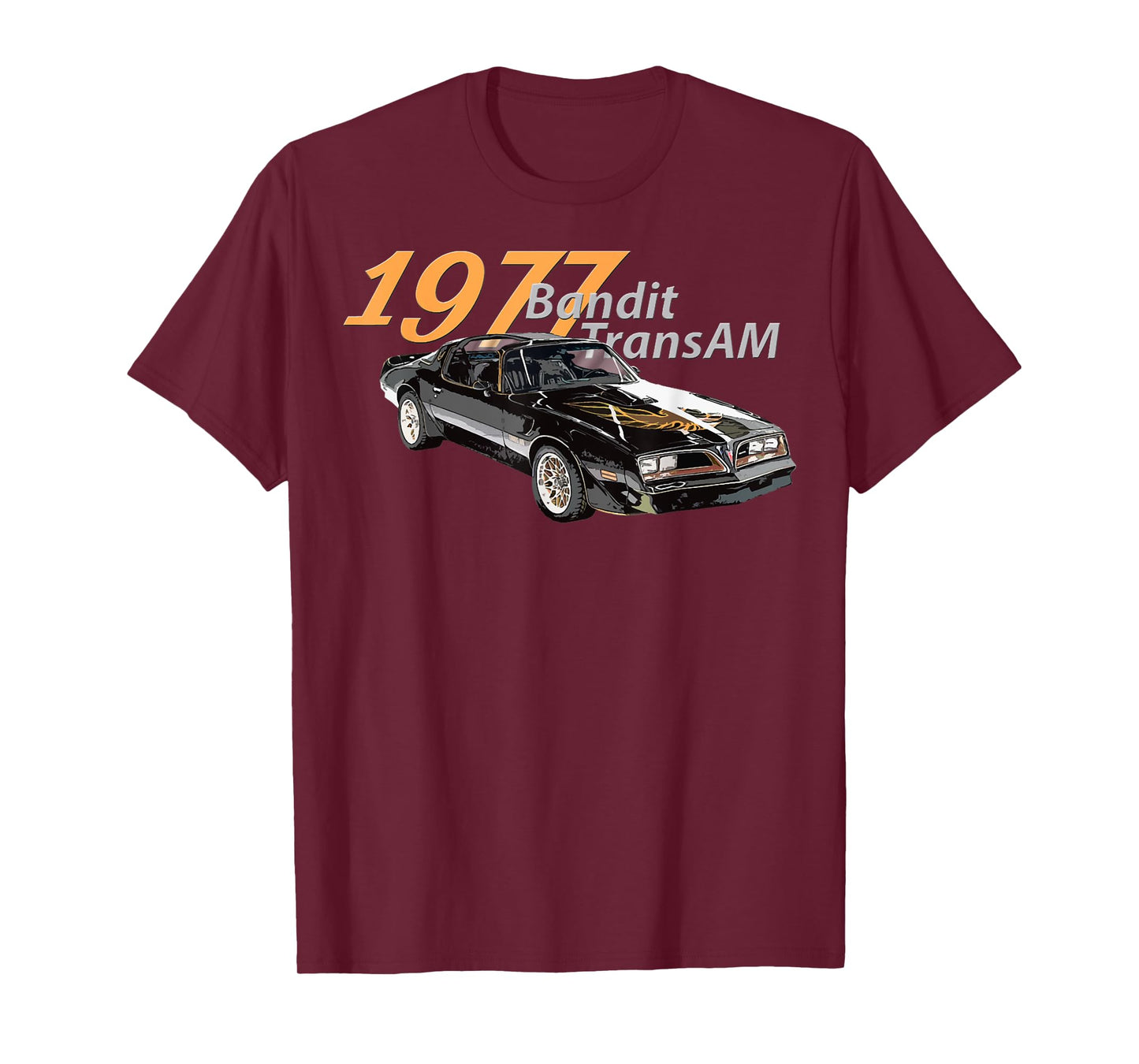1977 77 trans am vintage black car MUSCLE CARS 70s CLASSIC T-Shirt