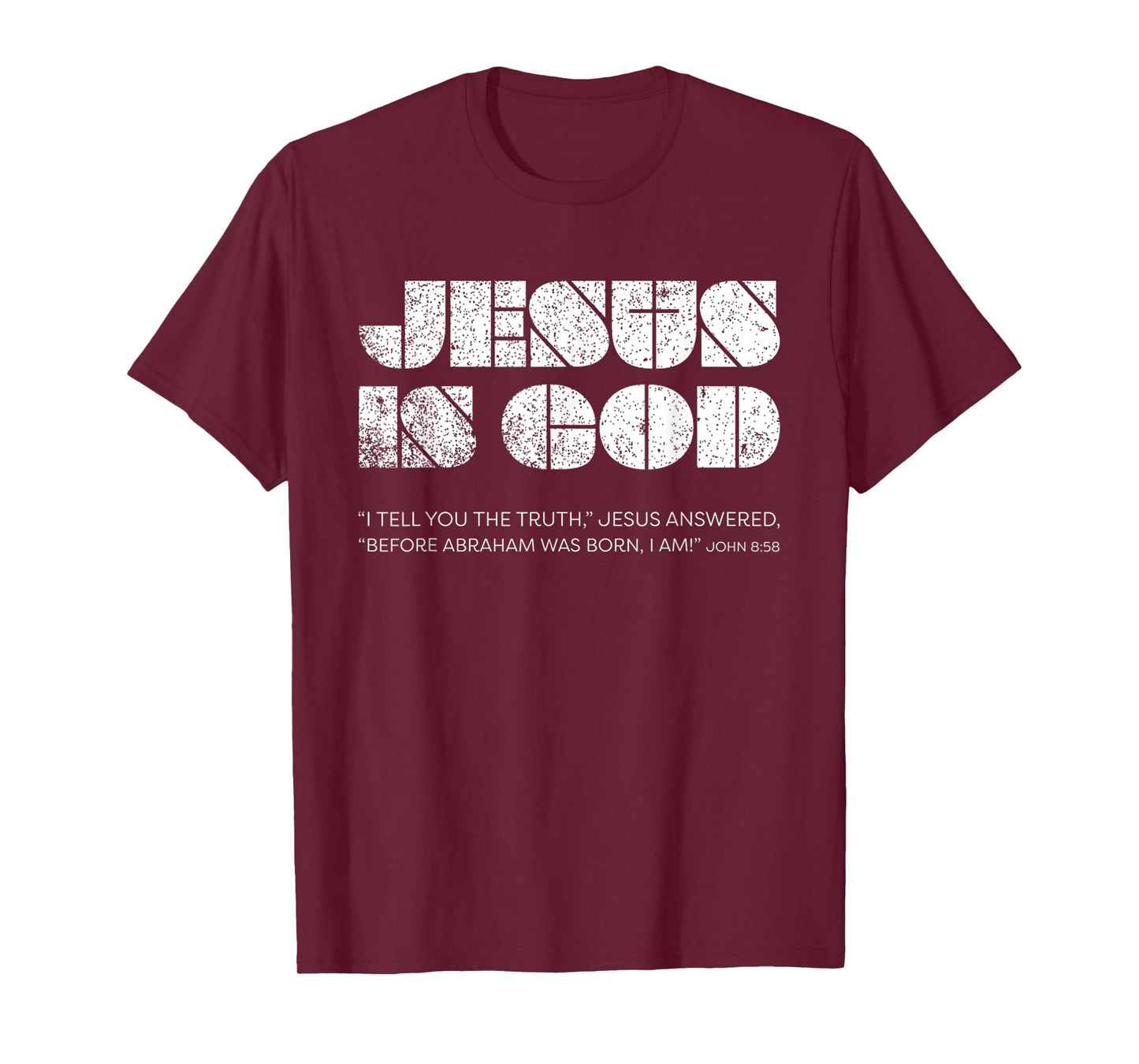 Vintage Jesus Is God, Lord and Savior Jesus Christian T-Shirt