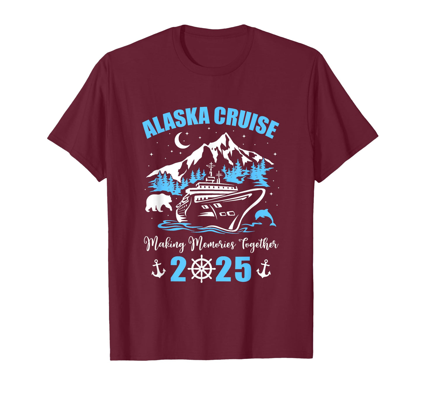 Matching Family Friends And Group Alaska Cruise 2025 T-Shirt