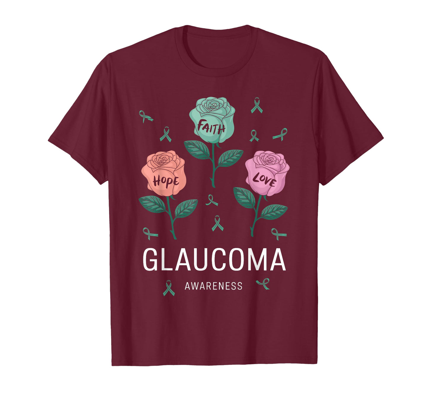 Glaucoma Awareness We Fight Together T-Shirt