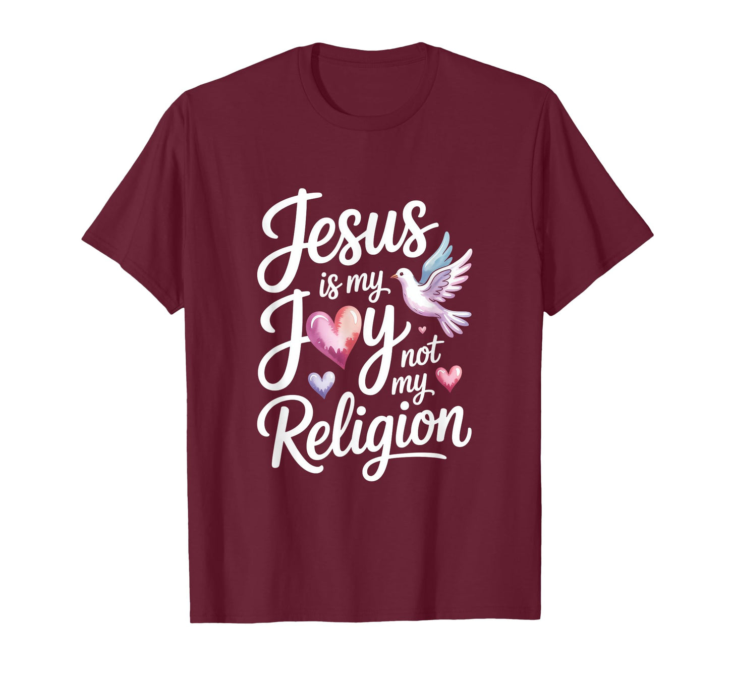 Jesus is My Joy Not My Religion Christian T-Shirt