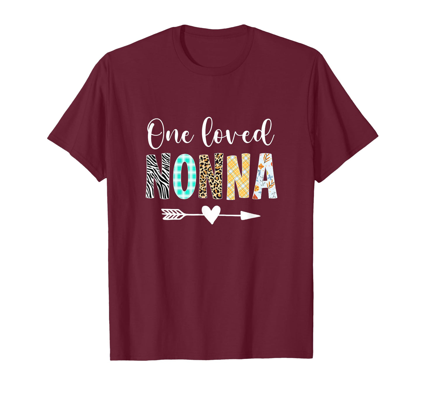 Nonna Women Cute Design One Loved Nonna Mother's Day T-Shirt