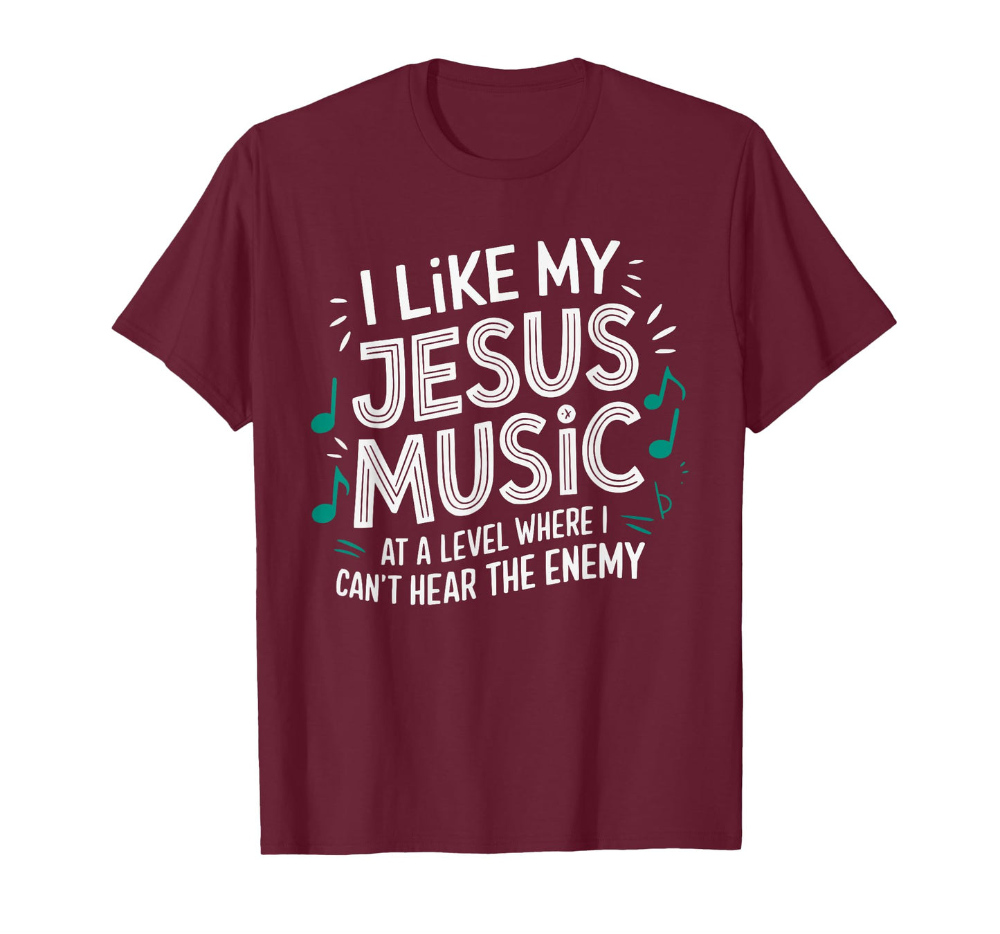 Music Jesus Christ Religion Christian Musician Christianity T-Shirt