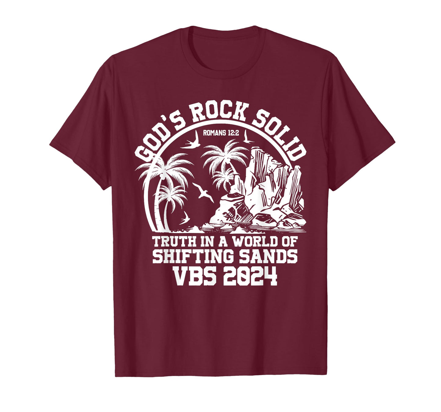 God's Rock Solid VBS 2024 Vacation Bible School T-Shirt