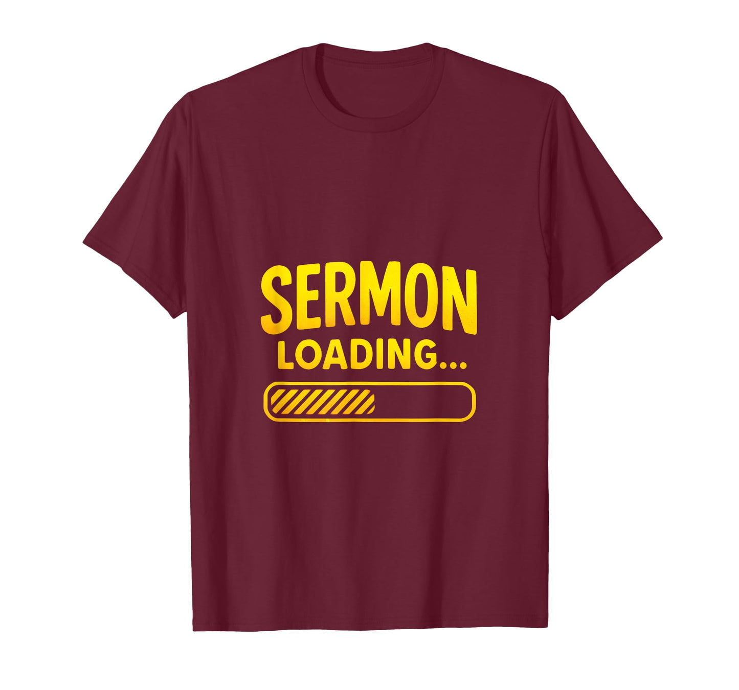 Sermon Loading... - Funny Pastor Preacher Faith T-Shirt