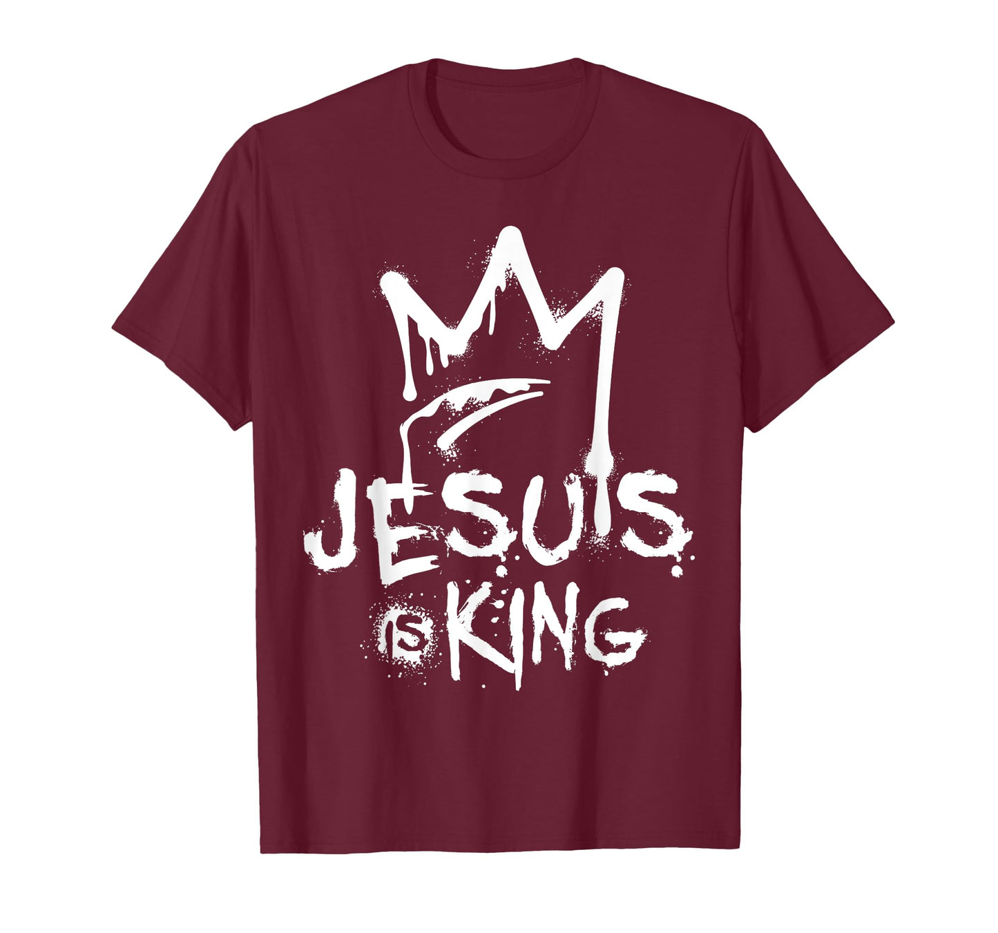 Jesus Is King Modern Christian Faith God Religious T-Shirt