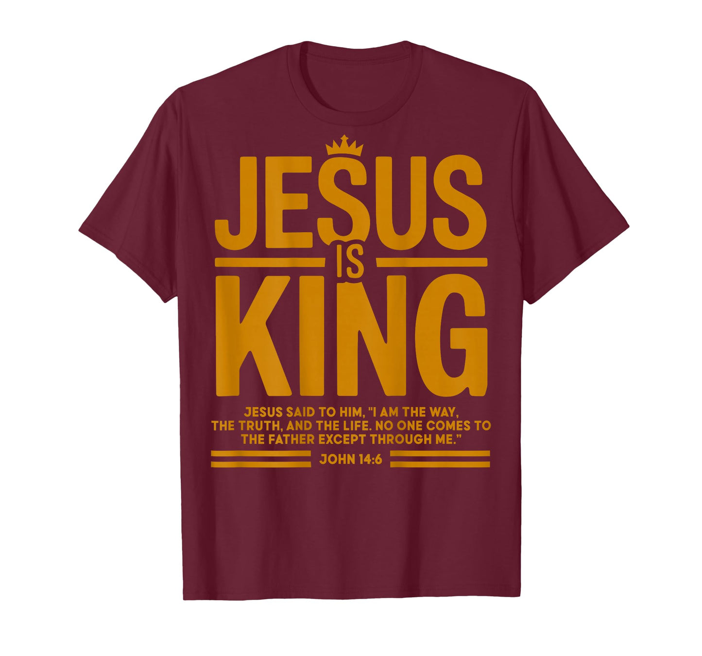 Toddler Boy Jesus Is King Camo Christian God Son Sister Mom T-Shirt