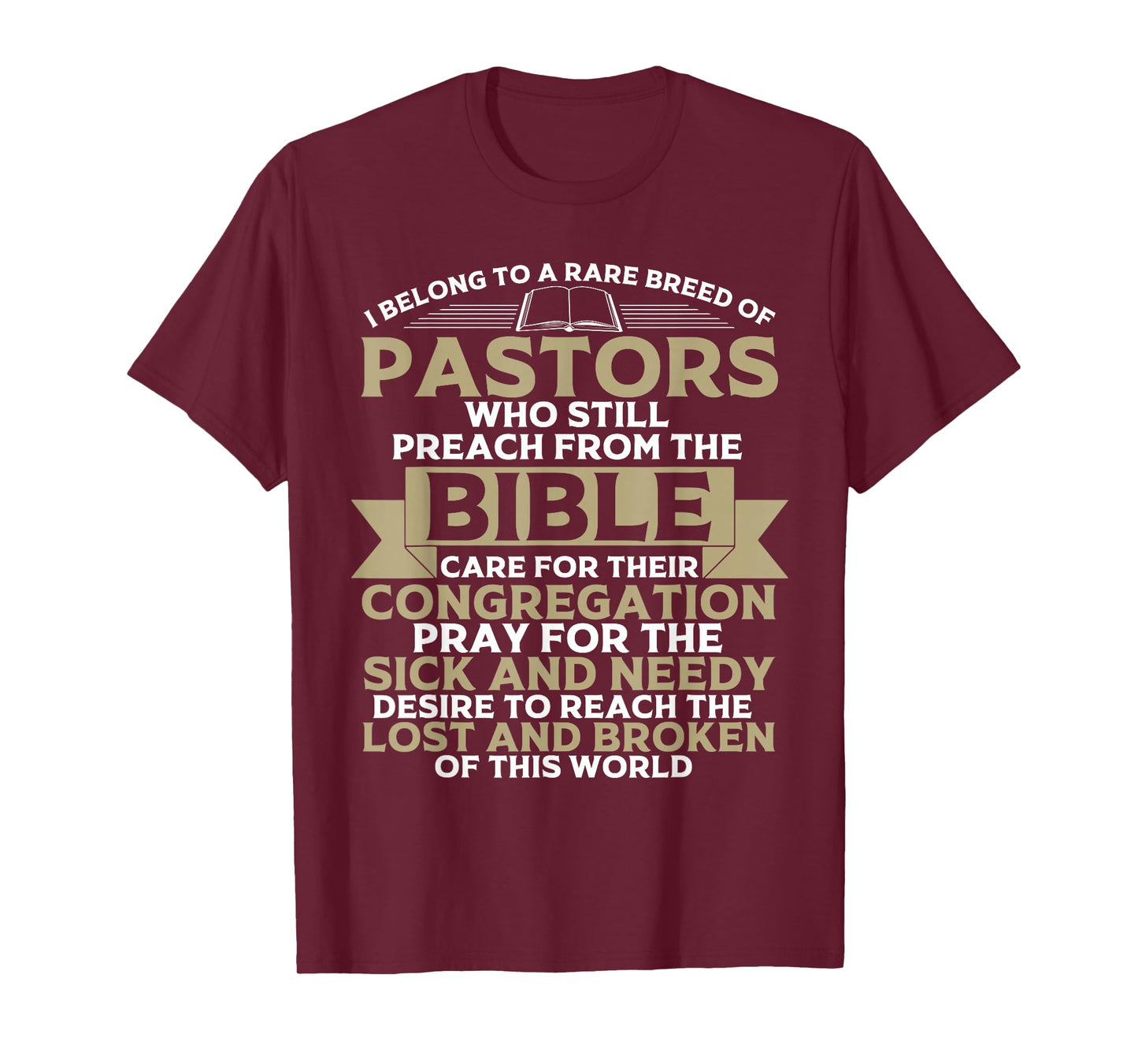 Funny Pastor Appreciation Gift Christian Preacher Men Women T-Shirt