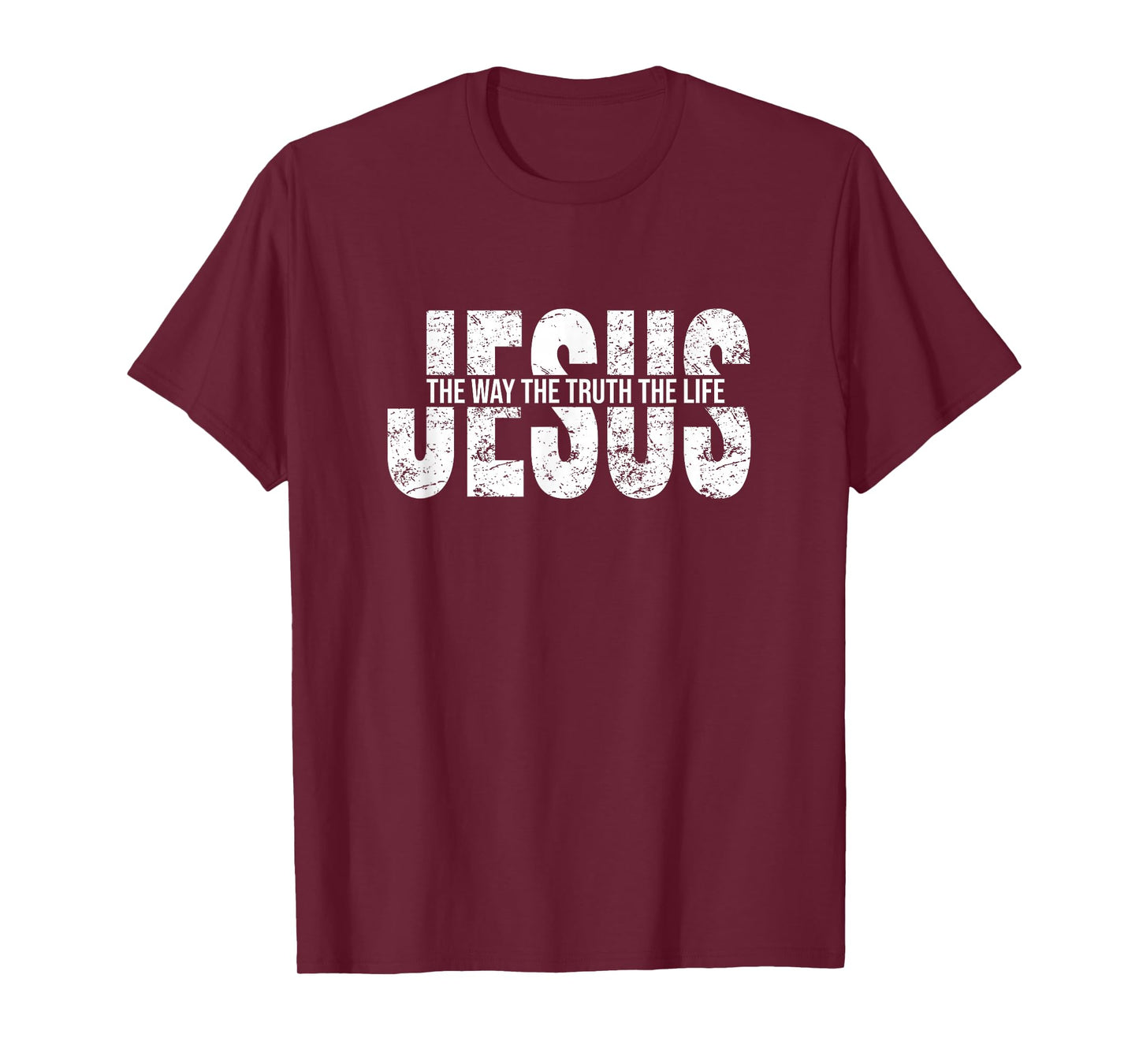 Vintage Jesus The Way Truth and Life Christain Savior T-Shirt