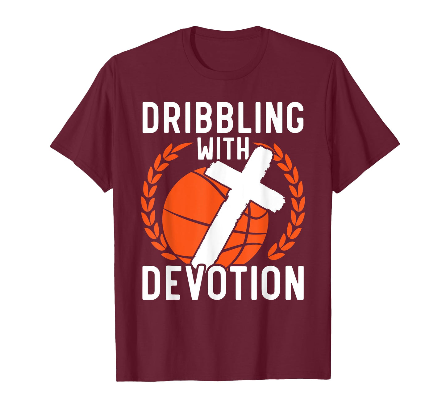 Basketball And Jesus Christ Christian Believer Hooper T-Shirt