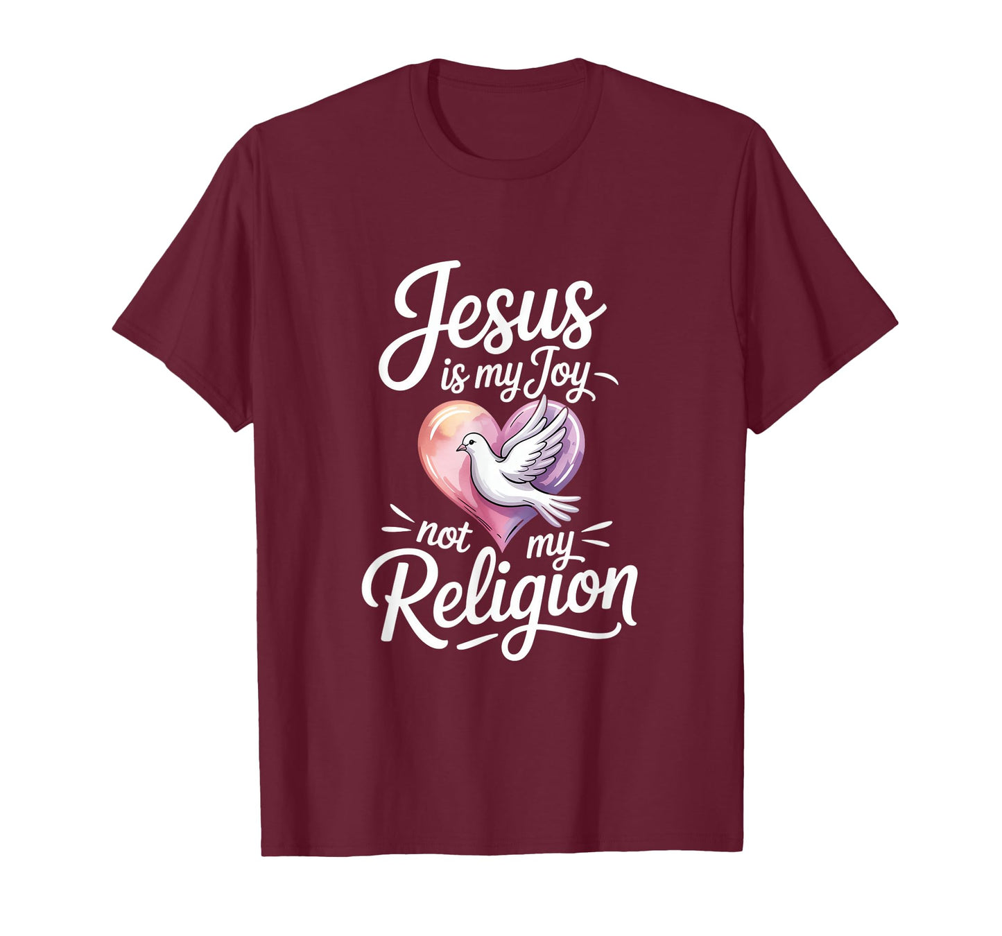 Jesus is My Joy Not My Religion Christian T-Shirt