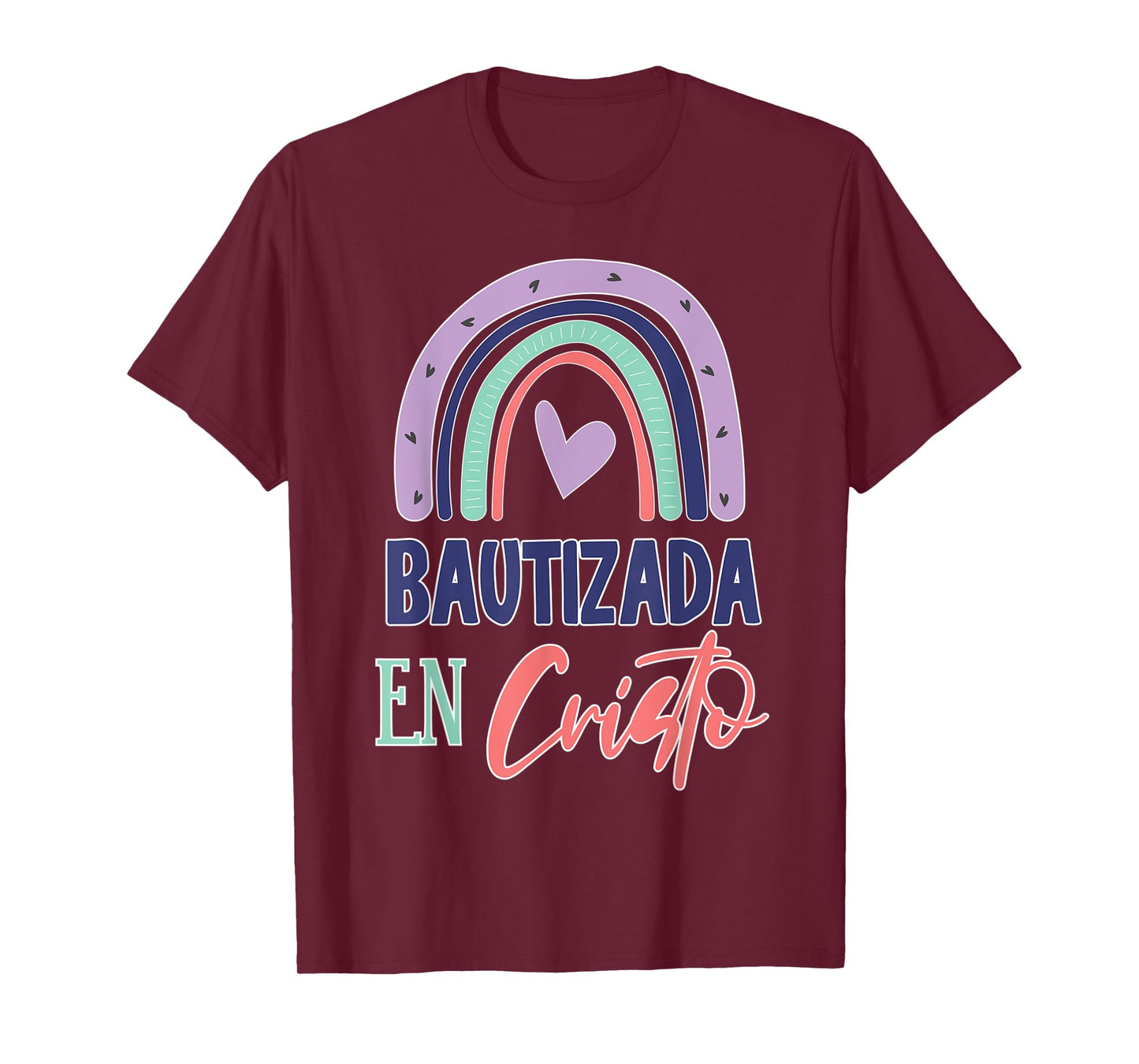 Cute Bautizada En Cristo Bautismo Bautizo T-Shirt