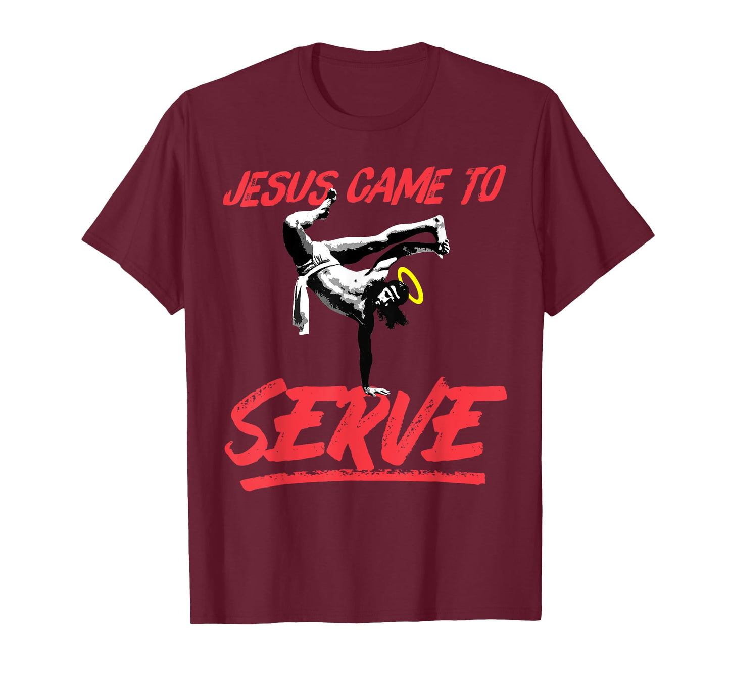 Jesus Came to Serve- Funny Trendy Jesus Meme Tshirt T-Shirt
