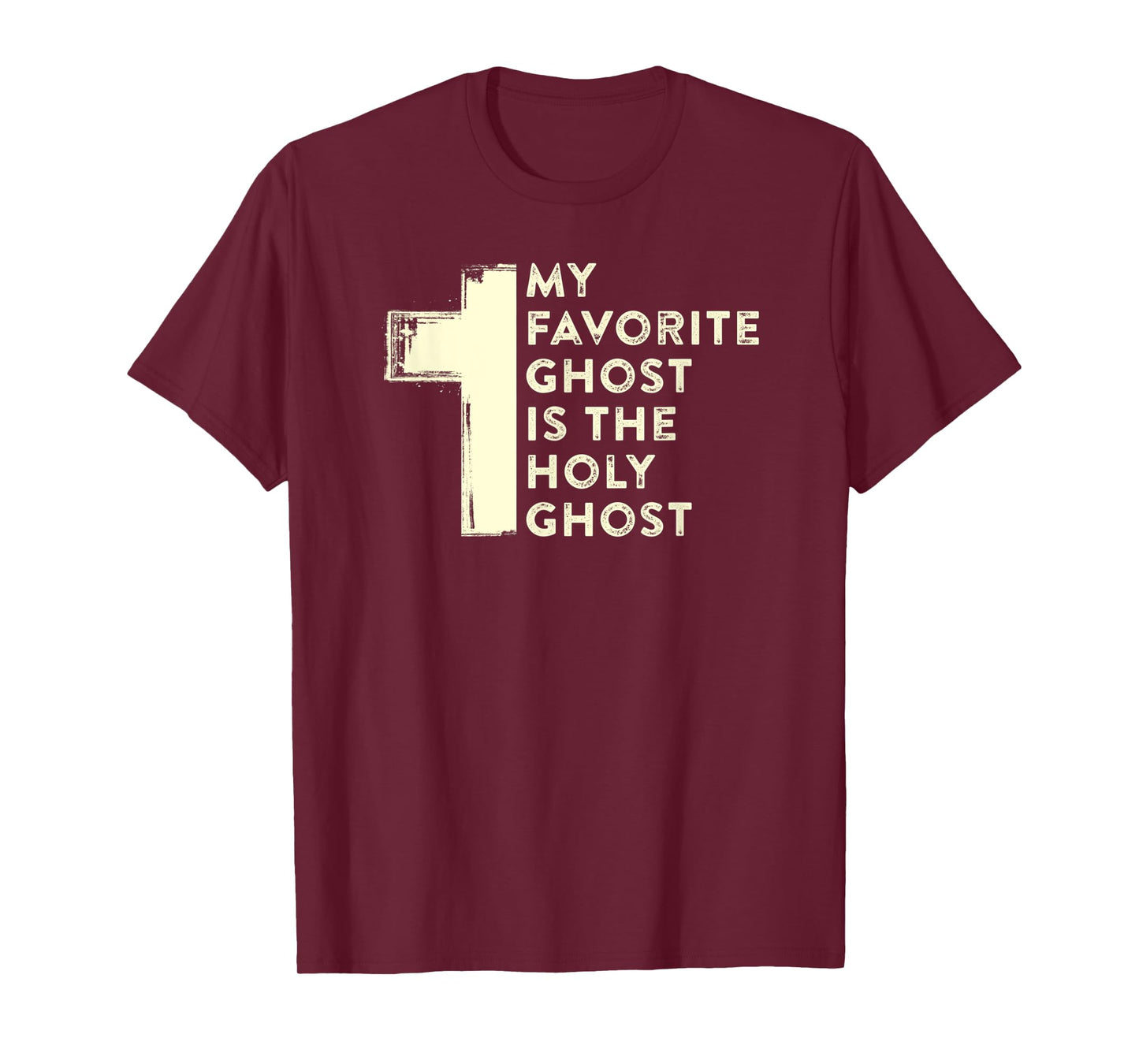 My Favorite Ghost Is the Holy Ghost Christian Halloween T-Shirt